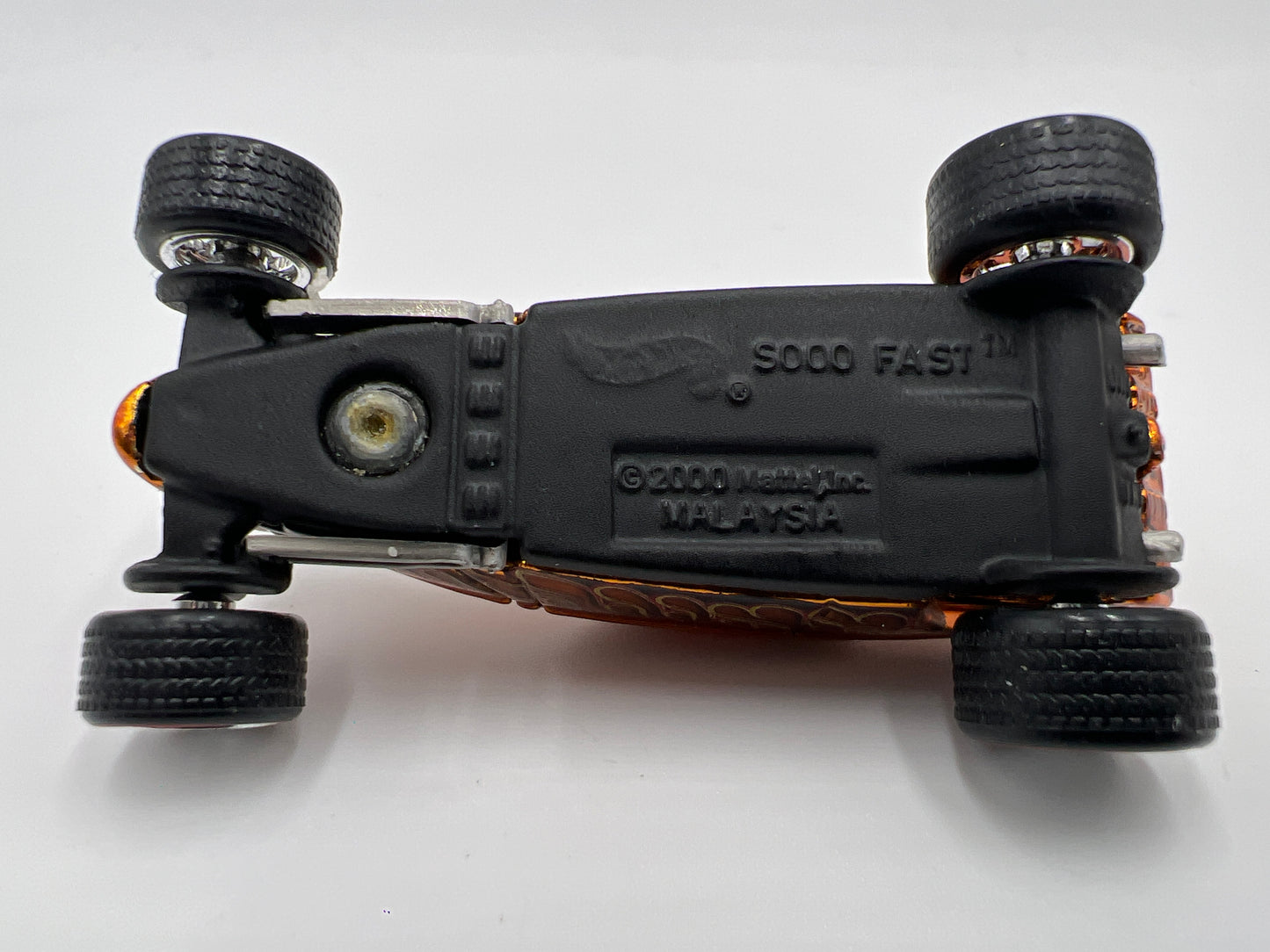 2006 Hot Wheels 1/64 Treasure Hunt Real Riders Sooo Fast Orange Loose