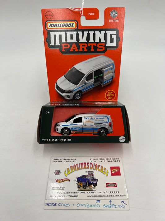 2024 Matchbox Moving Parts #12 2022 Nissan Townstar White 168A