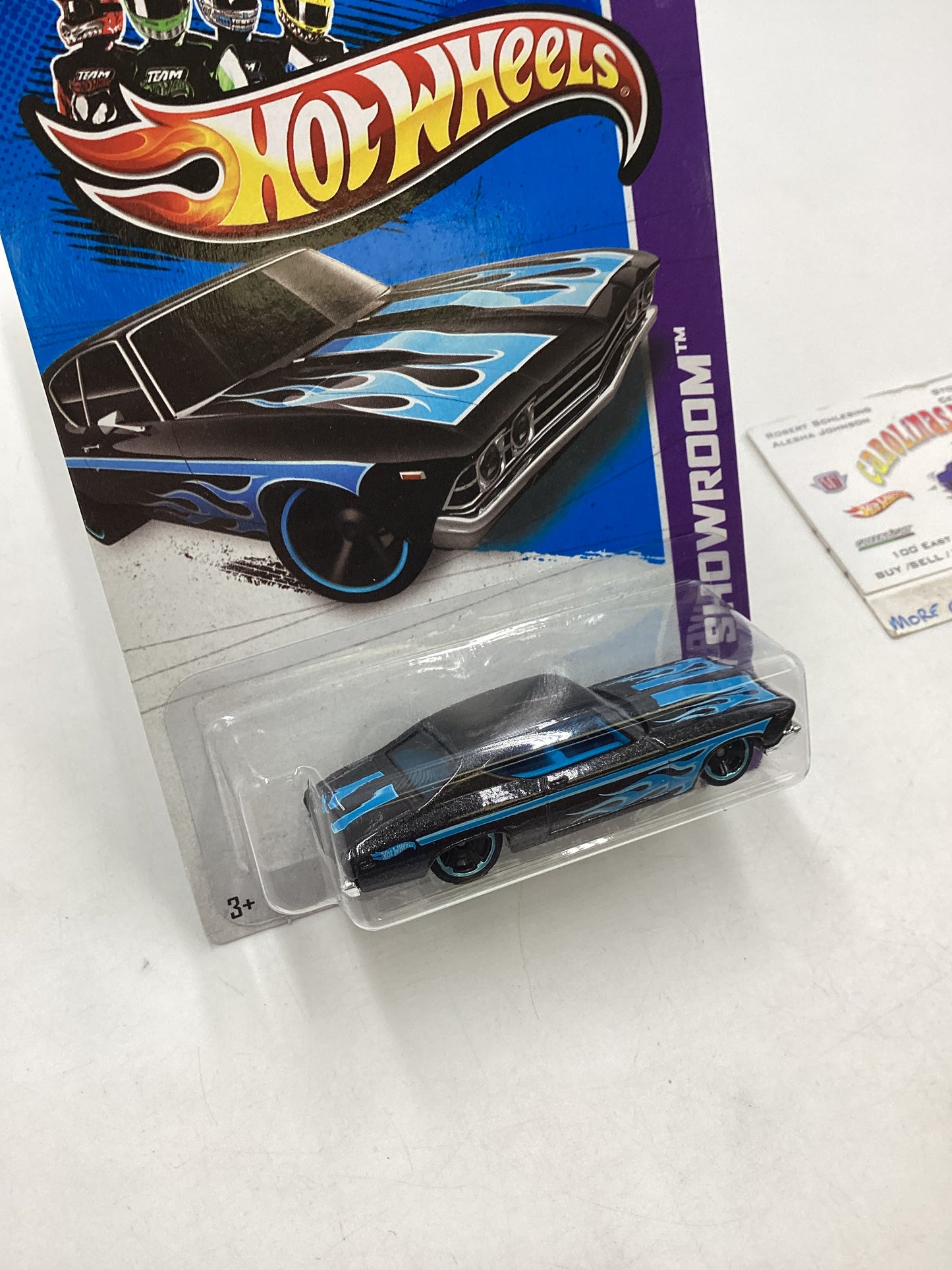 2013 Hot Wheels #214 Chevelle SS 396 Black 5B