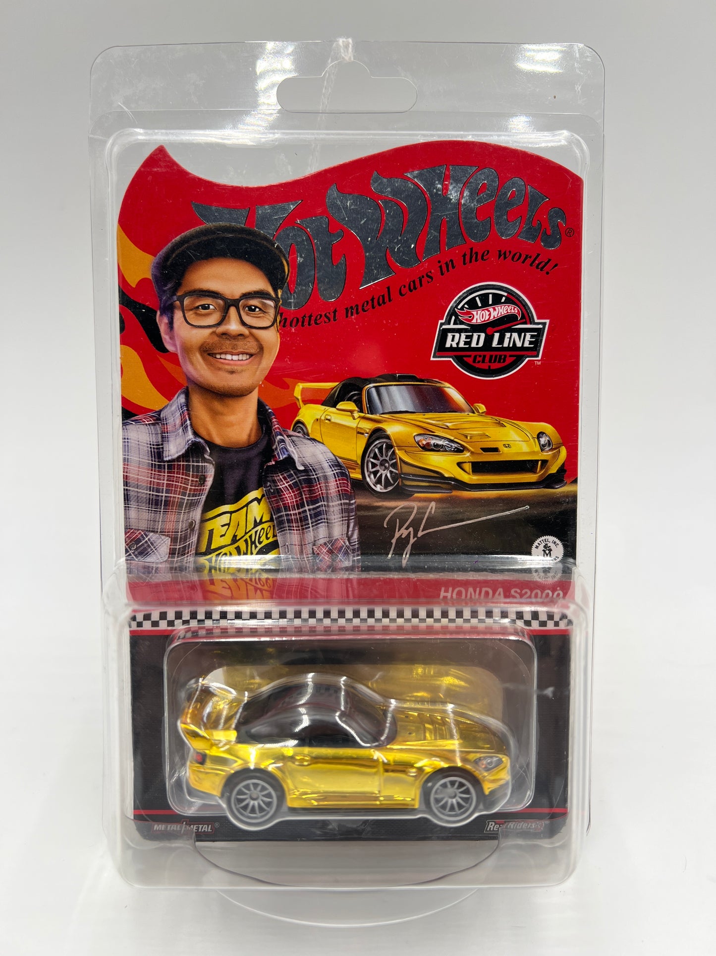 2022 Hot Wheels RLC #12635/30000 Ryu Honda S2000 Gold W/Protector