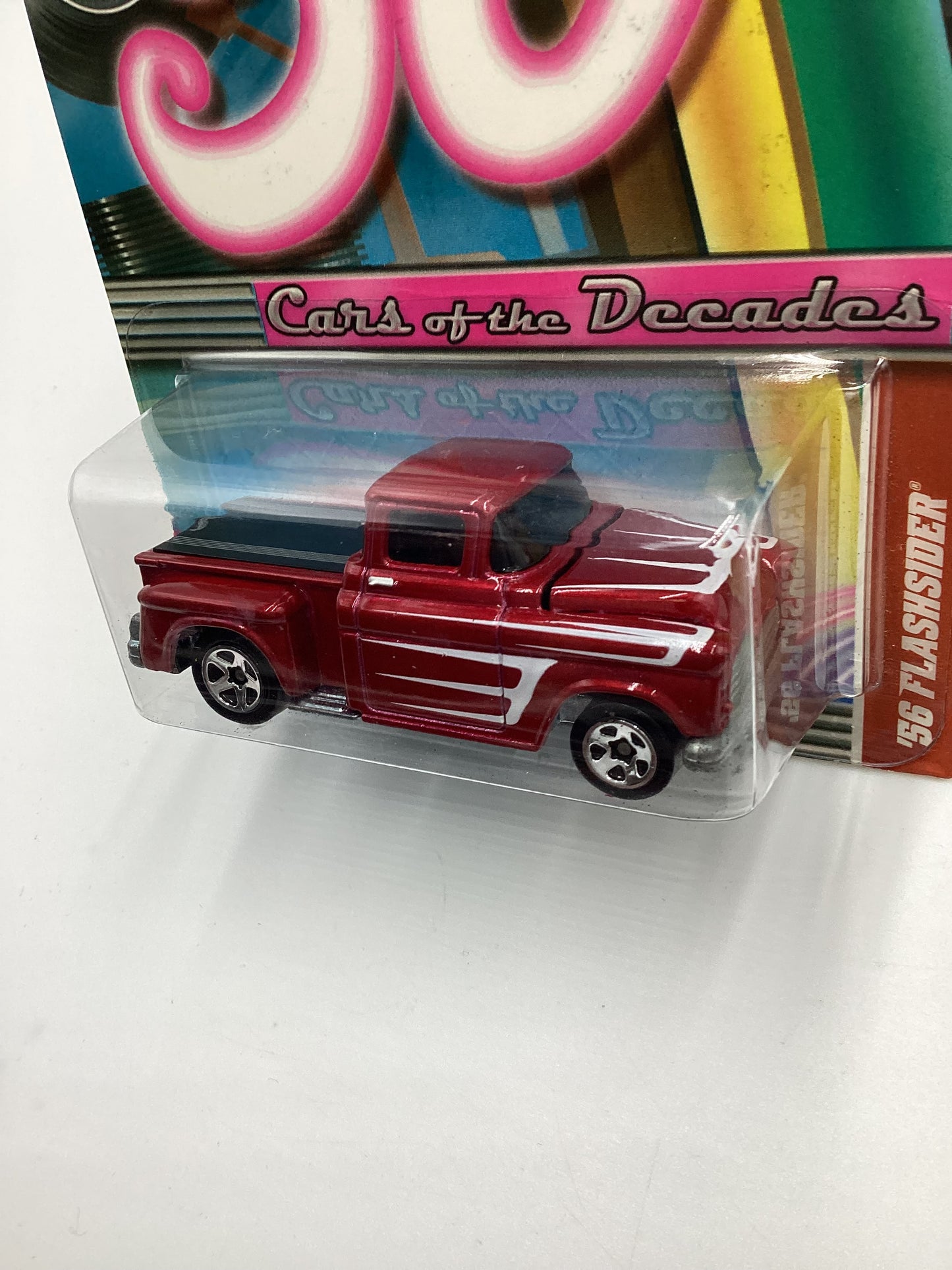 2011 Hot Wheels Cars of the Decades The 50s #11 56 Flashsider Red 157F