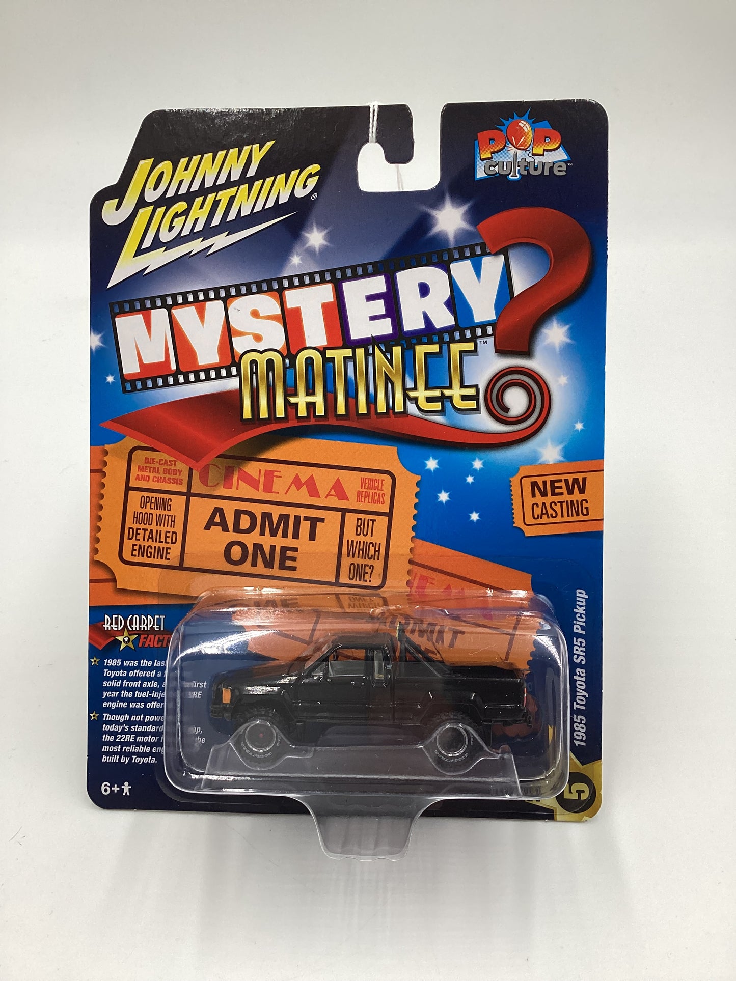 Johnny Lightning Pop Culture Mystey Matinee 1985 Toyota SR5 Pickup 223F