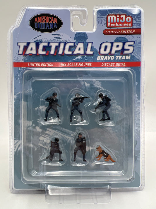 American Diorama MiJo Exclusives 1:64 Tactical Ops Bravo Team