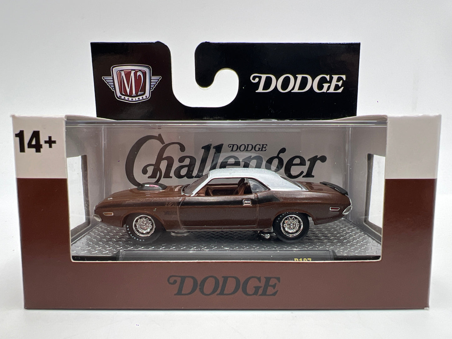 2026 M2 Machines R107 1970 Dodge Challenger T/A Brown