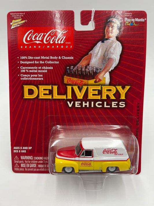 Johnny Lightning Coca Cola Delivery Vehicles #12 1955 Ford Panel Delivery 220D