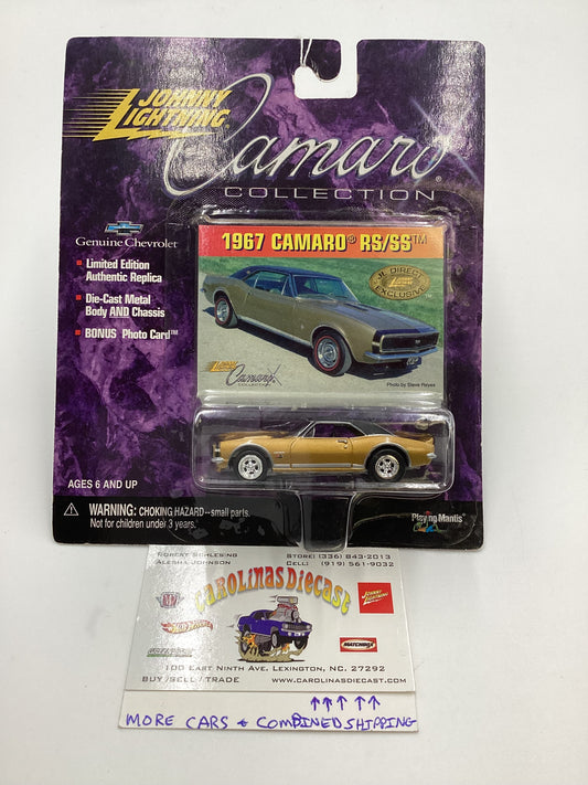 Johnny lightning Camaro Collection 1967 Camaro RS/SS Gold JL Direct Exclusive Mail In