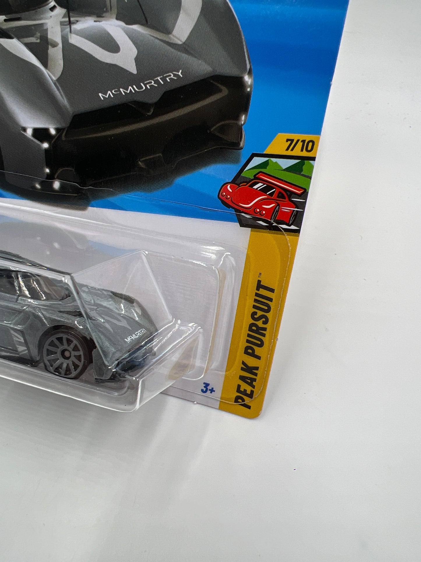 2025 Hot Wheels Q Case Peak Pursuit #237 McMurtry Speirling Gray 80i
