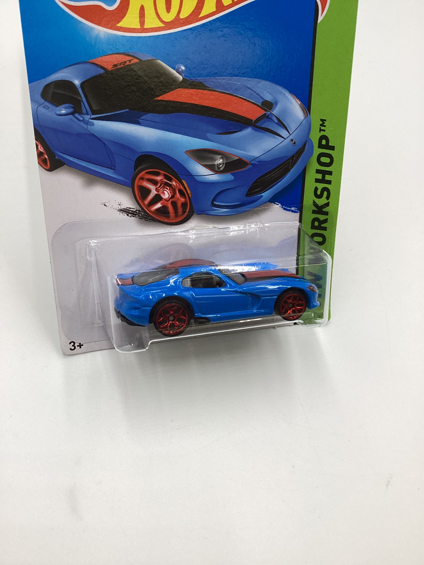 2014 Hot Wheels #203 2013 SRT Viper Blue 53D