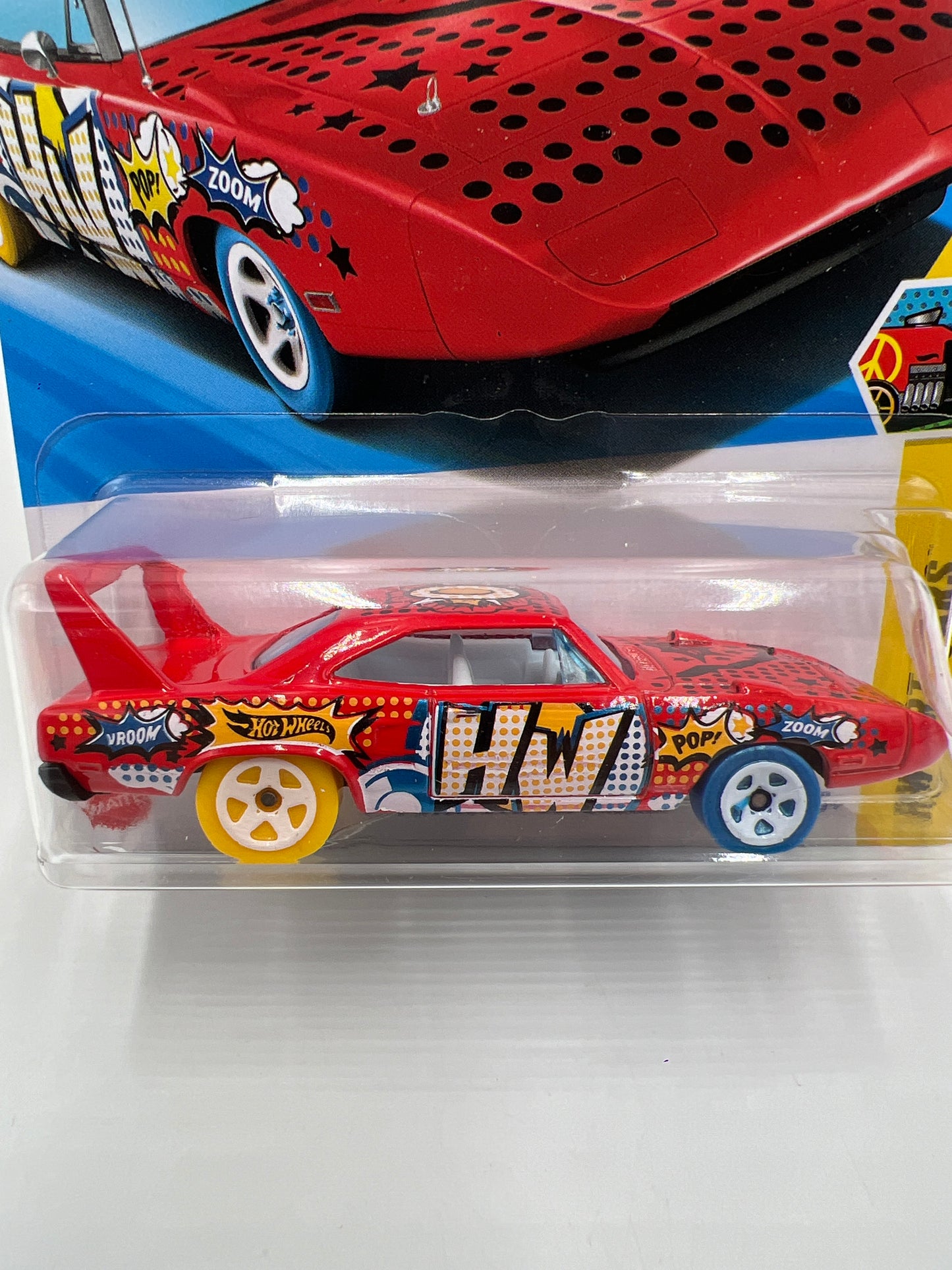 2025 Hot Wheels Art Cars #87 70 Plymouth Superbird Red 58E