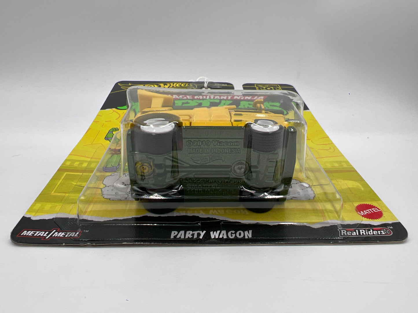 2025 Hot Wheels Premium Pop Culture Teenage Mutant Ninja Turtles Party Wagon Yellow 271i