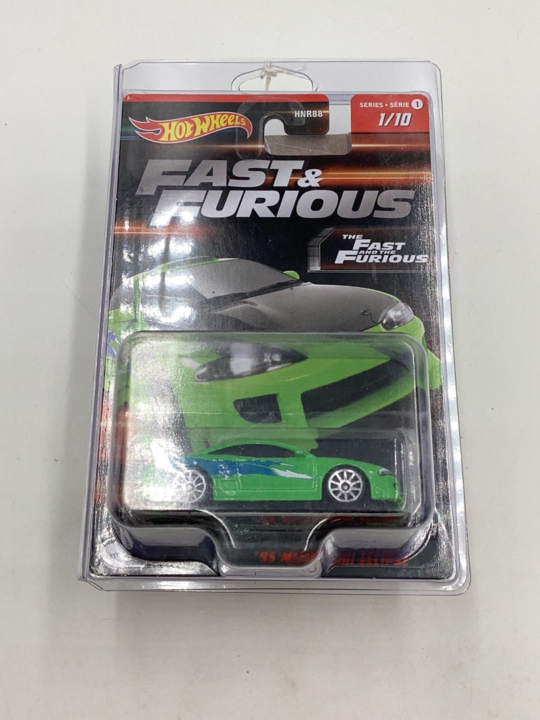 Hot Wheels Fast & Furious Series 1 95 Misubishi Eclipse with protector