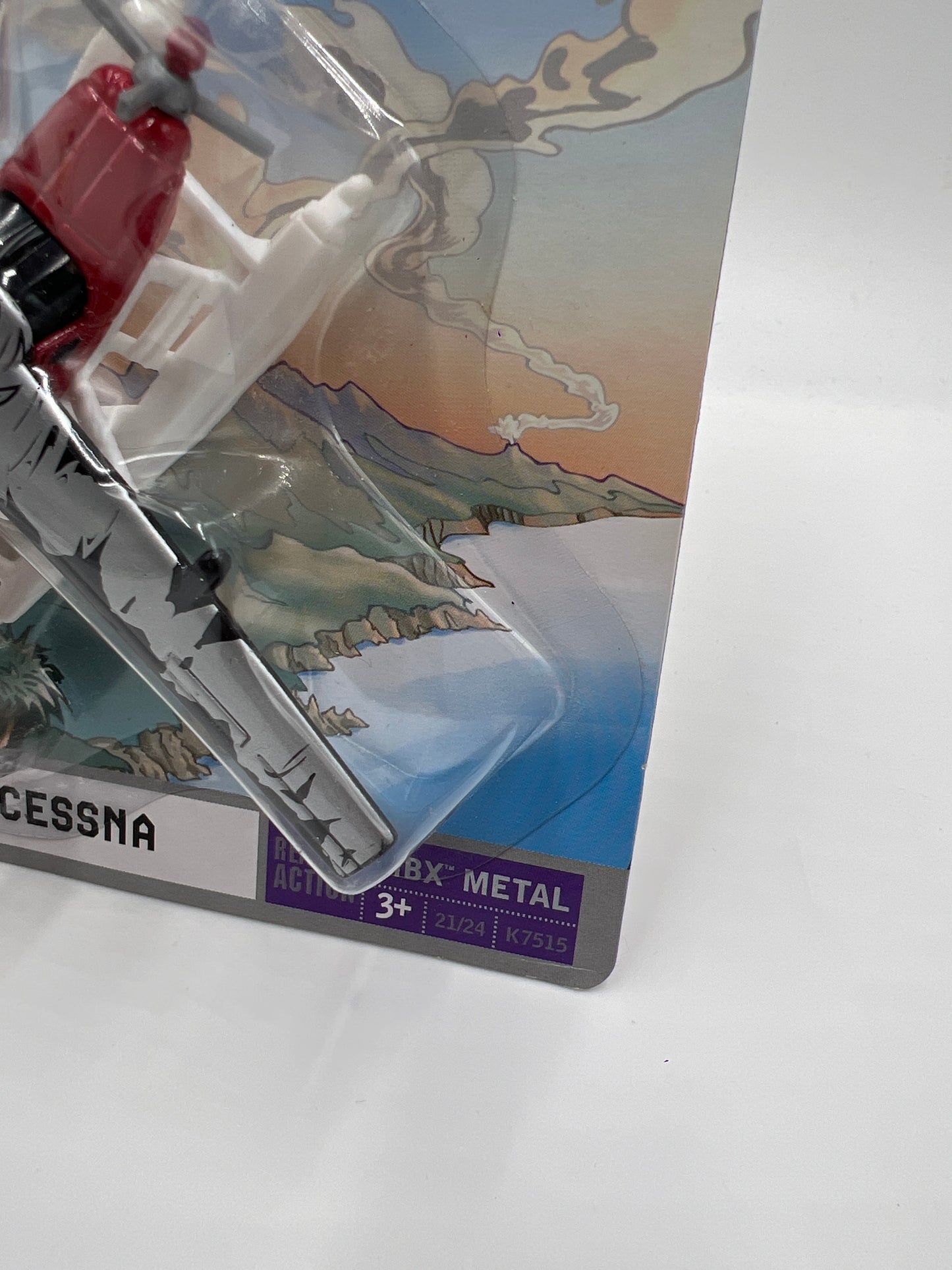 Matchbox Sky Busters MBX Metal #21 J4703 Cessna Caravan Red