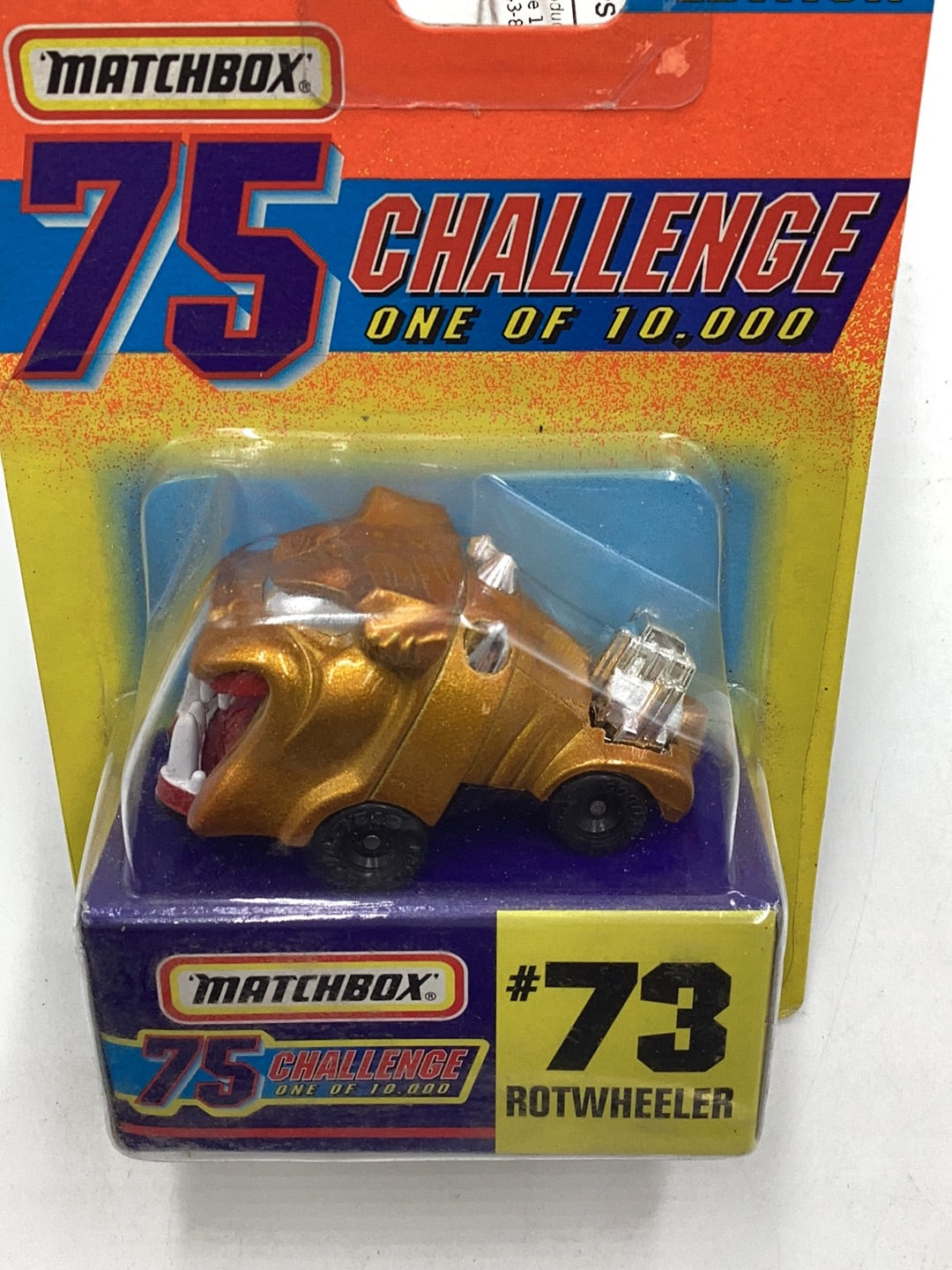 Matchbox 75 Challenge #73 Rotwheeler 163H