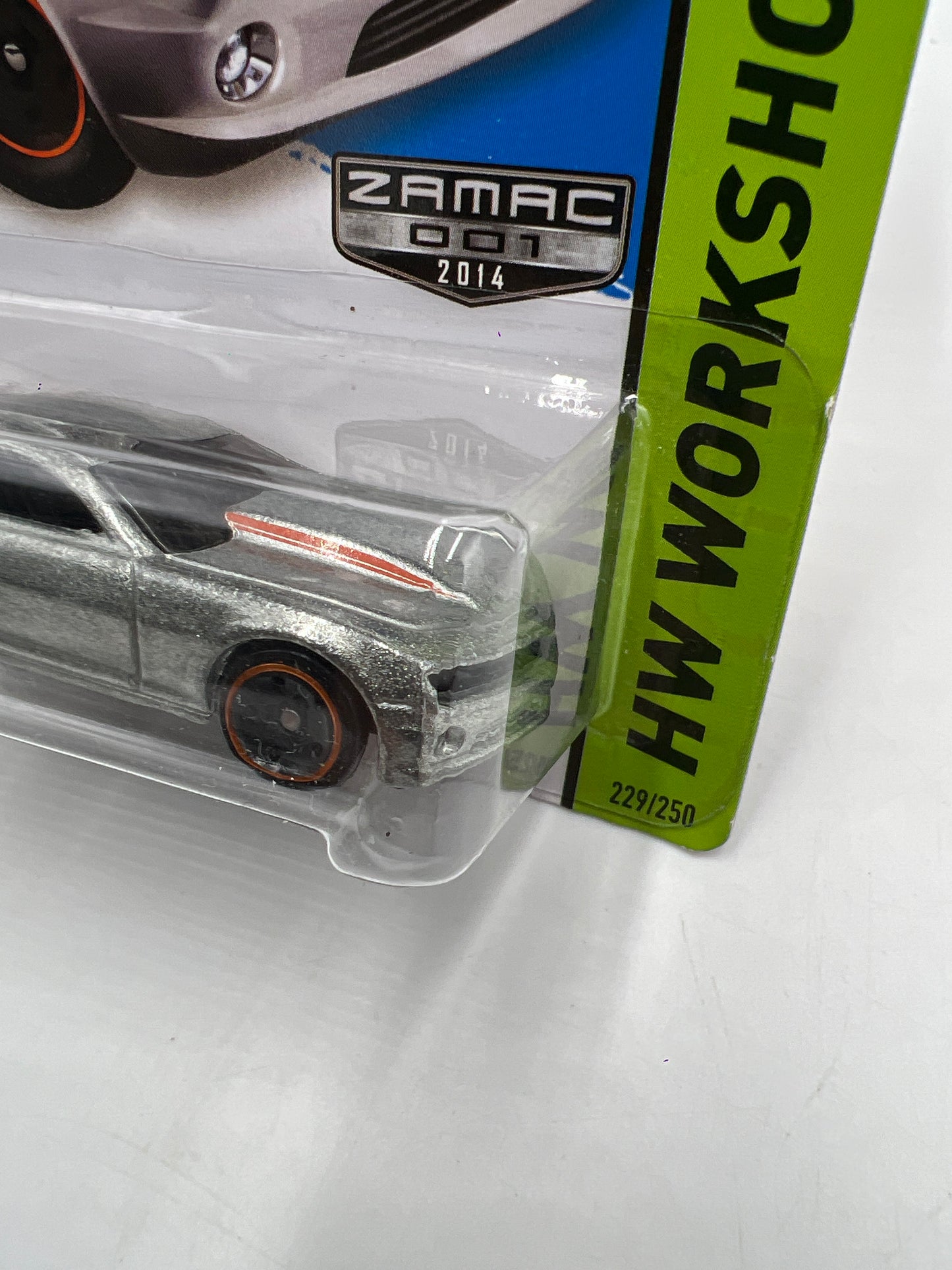 2014 Hot Wheels Workshop Zamac 001 #229 14 Copo Camaro 143B