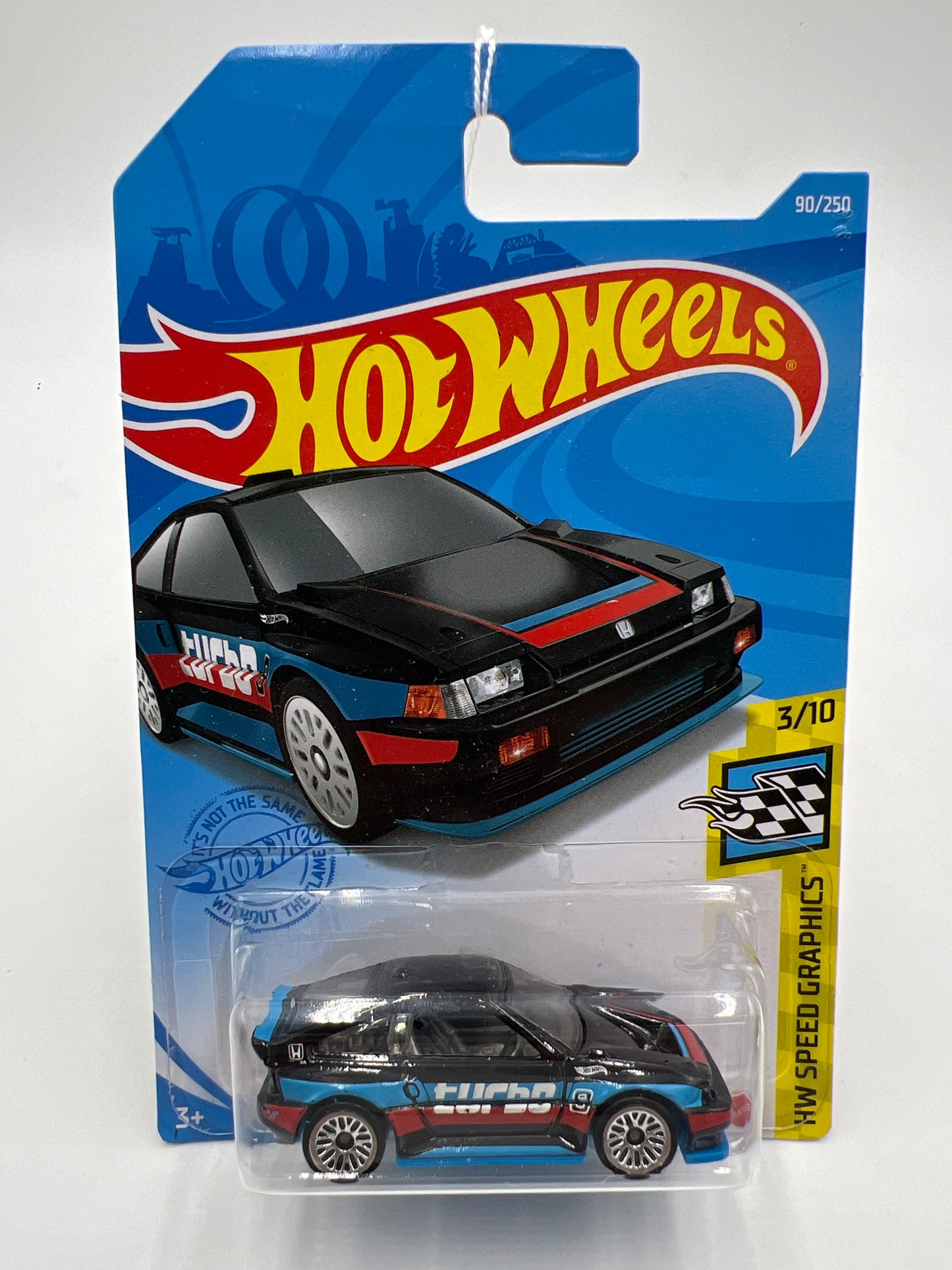 2021 Hot Wheels HW Speed Graphics #90 1985 Honda CR-X Black 77D