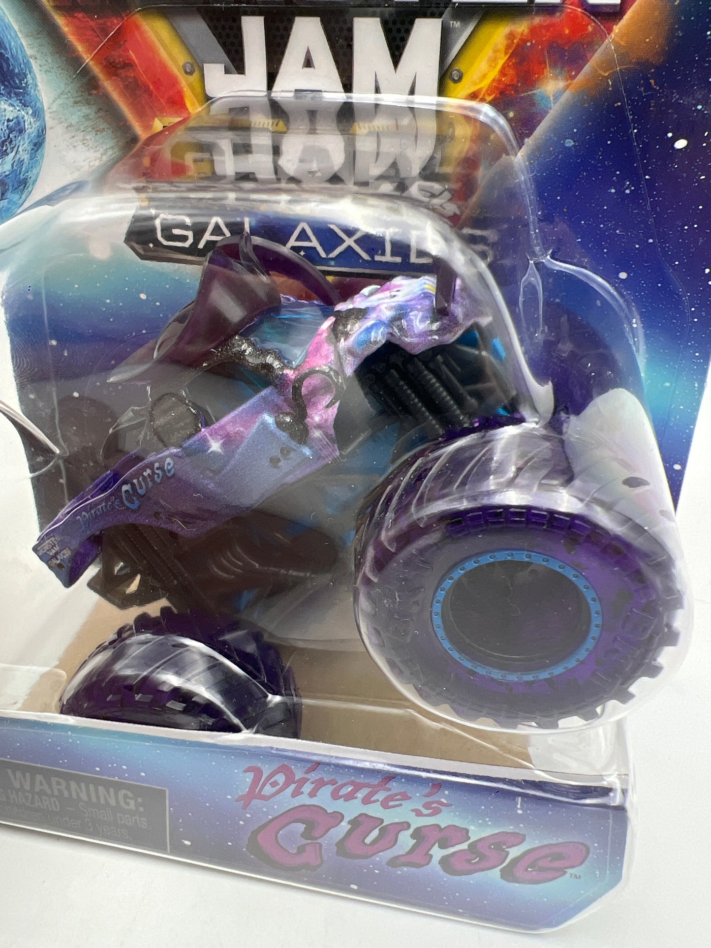 Monster Jam Walmart Exclusive Gears And Galaxies Pirates Curse Blister Not Perfect