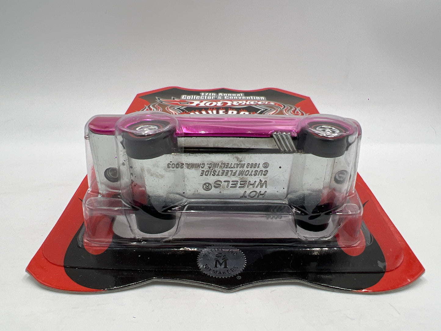 2003 Hot Wheels 17th Annual Collectors Convention #456/10000 Custom Fleetside Pink W/Protector