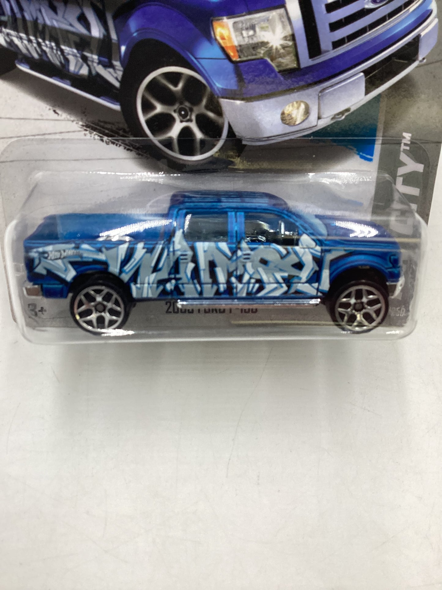 2013 Hot Wheels #38 2009 Ford F-150 Blue 28C