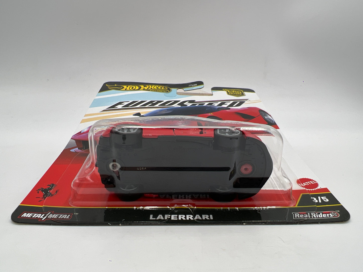 2025 Hot Wheels Car Culture Premium Euro Speed #3 Ferrari LaFerrari Red W/Protector