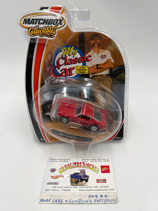 Matchbox Collectibles My Classic Car 1965 Ford Mustang Red 215F