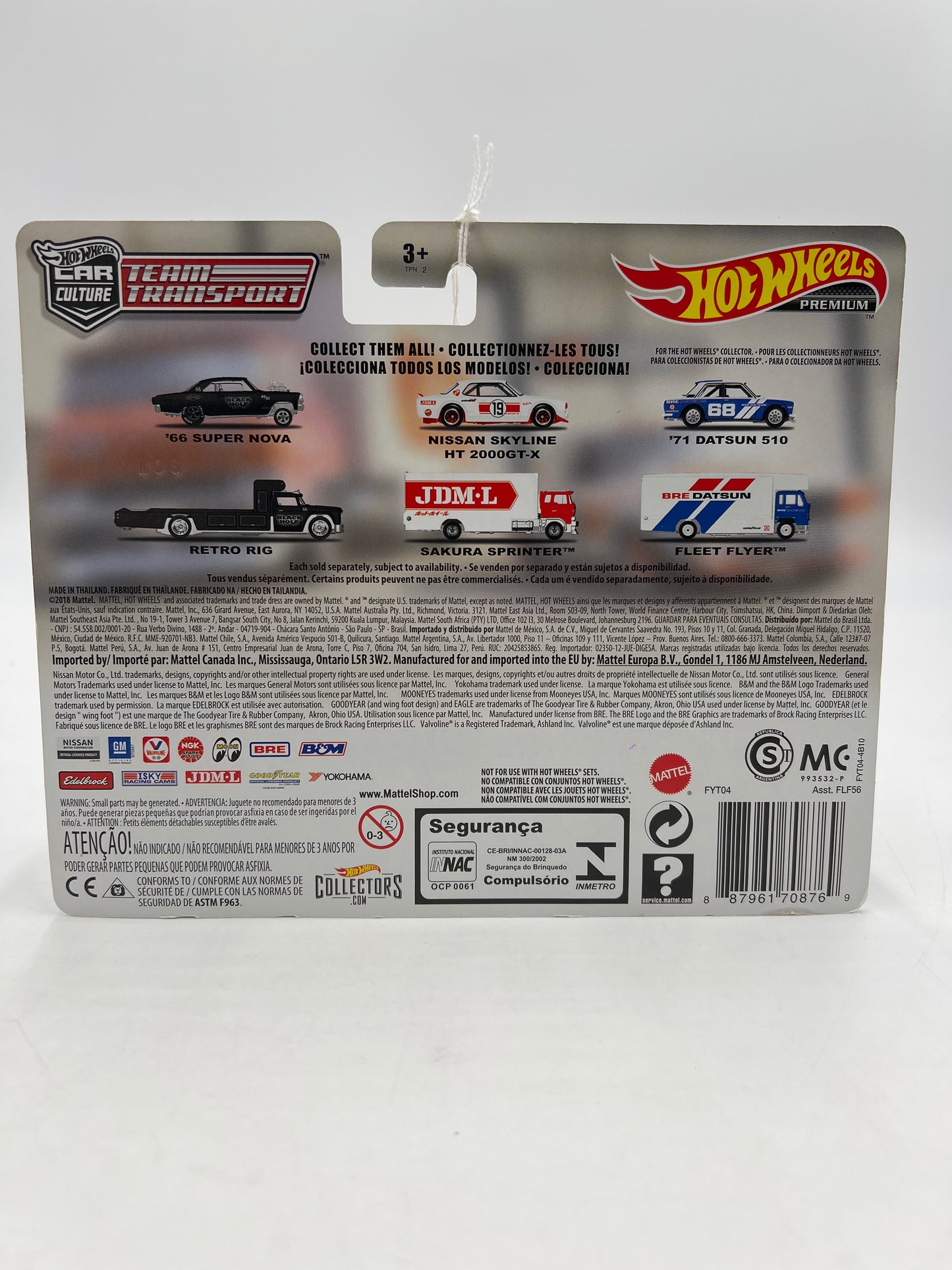 Hot Wheels Team Transport #8 Nissan Skyline HT 2000GT-X & Sakura Sprinter 281G