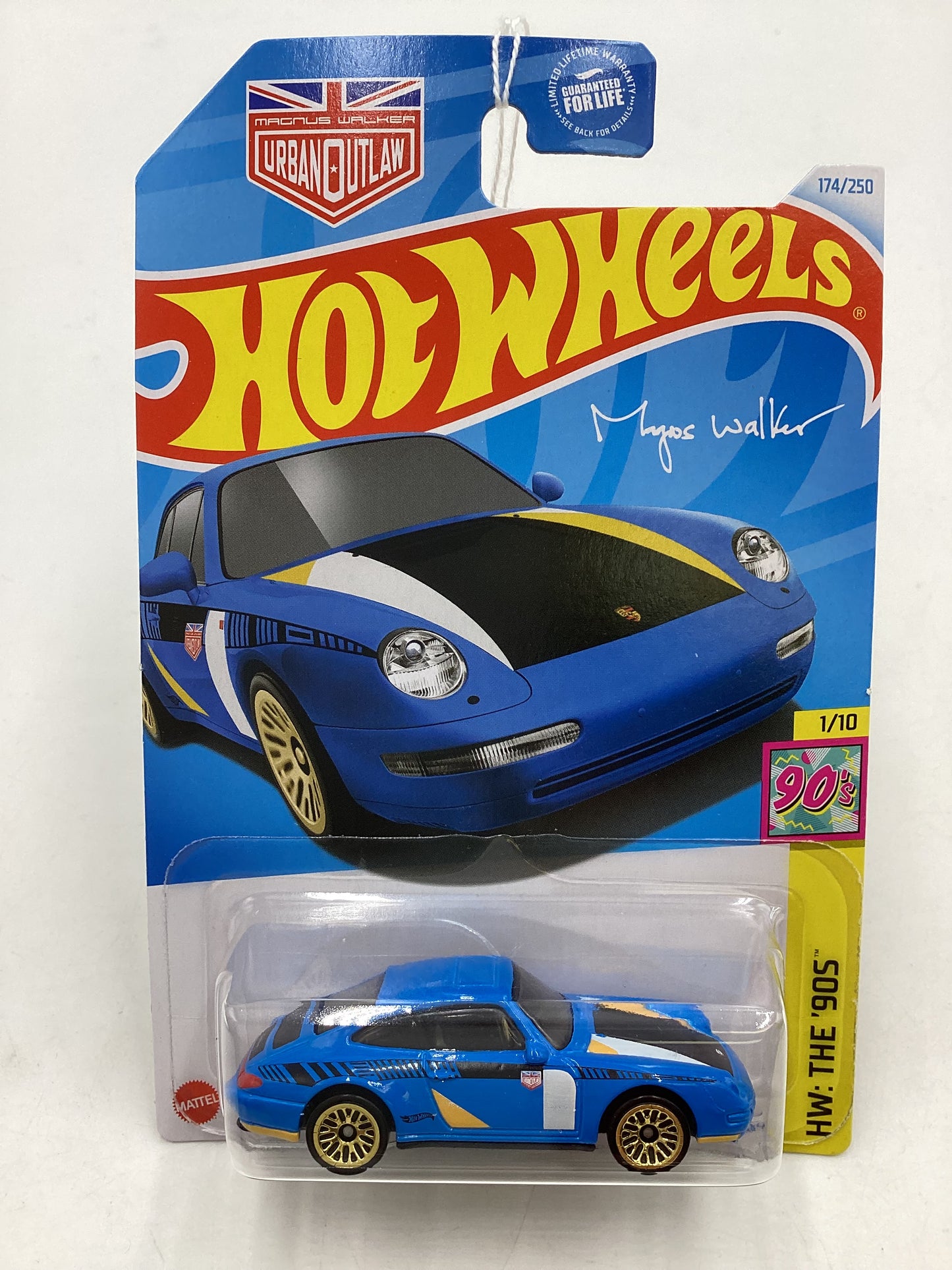 2024 Hot Wheels #174 96 Porsche Carrera Blue Magnus Walker 102i