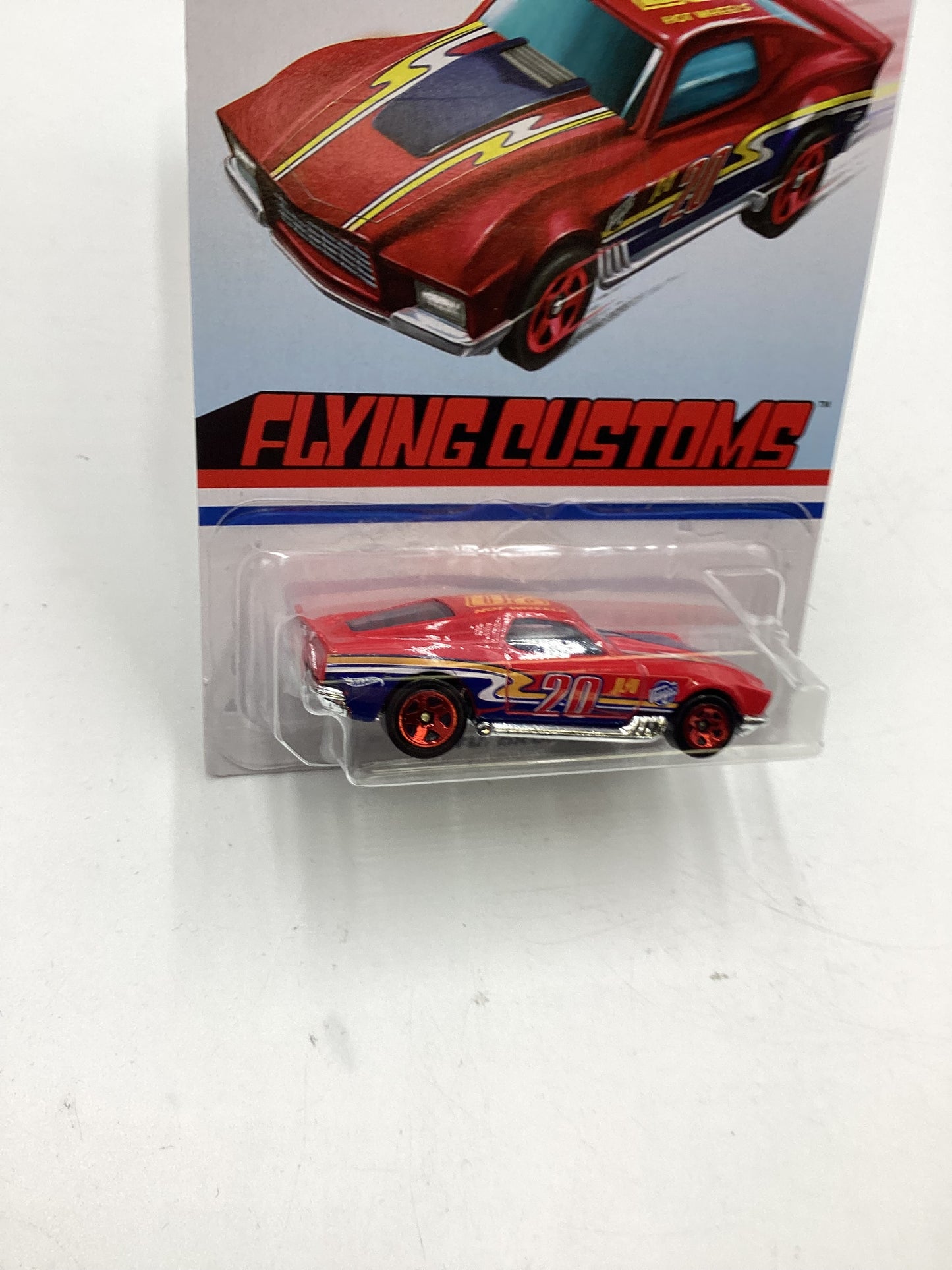 Hot Wheels Target Exclusive Flying Customs Blvd. Bruiser Red 156P