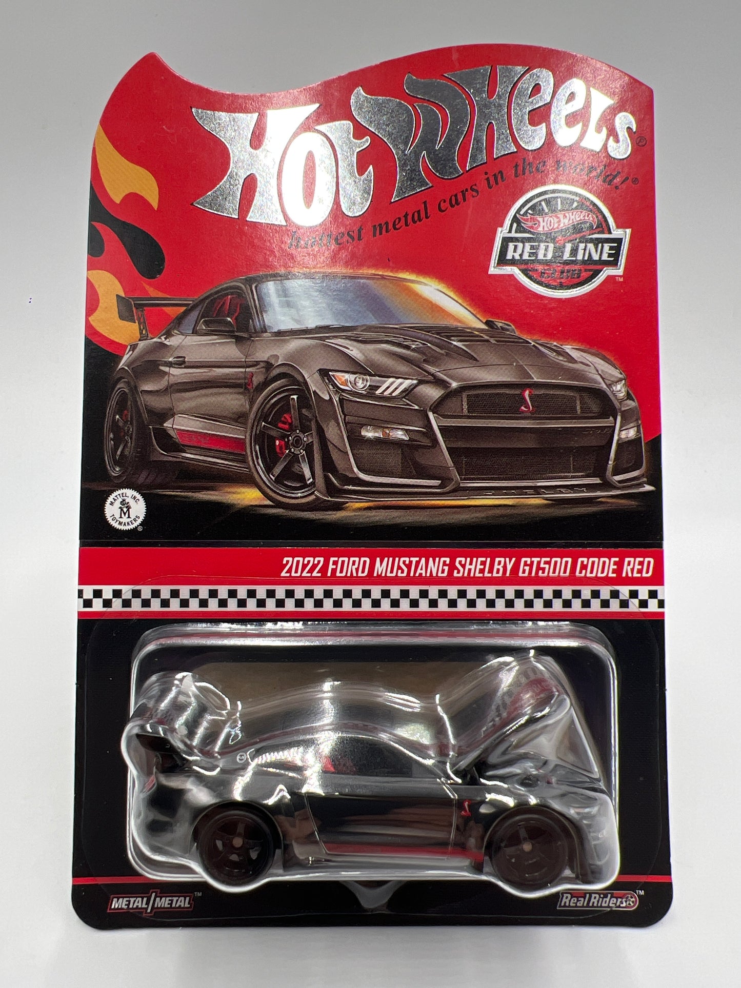 2024 Hot Wheels RLC 2022 Ford Mustang Shelby GT500 Code Red W/Protector