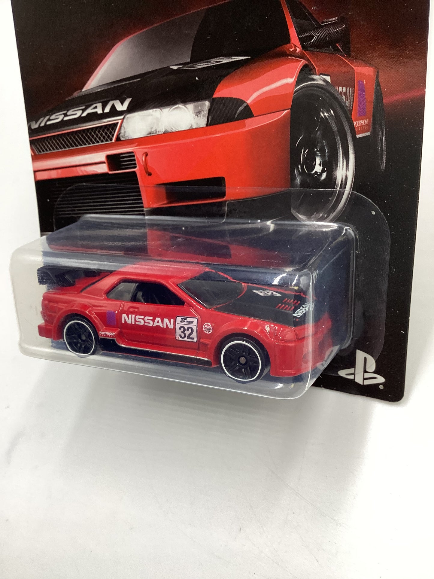 Hot Wheels Gran Turismo #1 Nissan Skyline GT-R R32 Red 156A