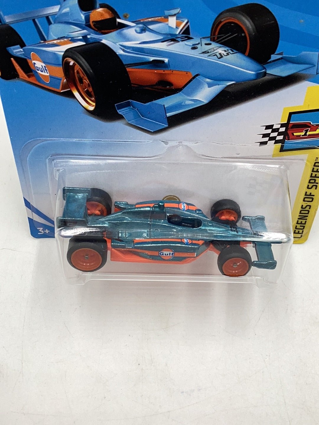 2018 hot wheels super treasure hunt Indy 500 Oval W/Protector