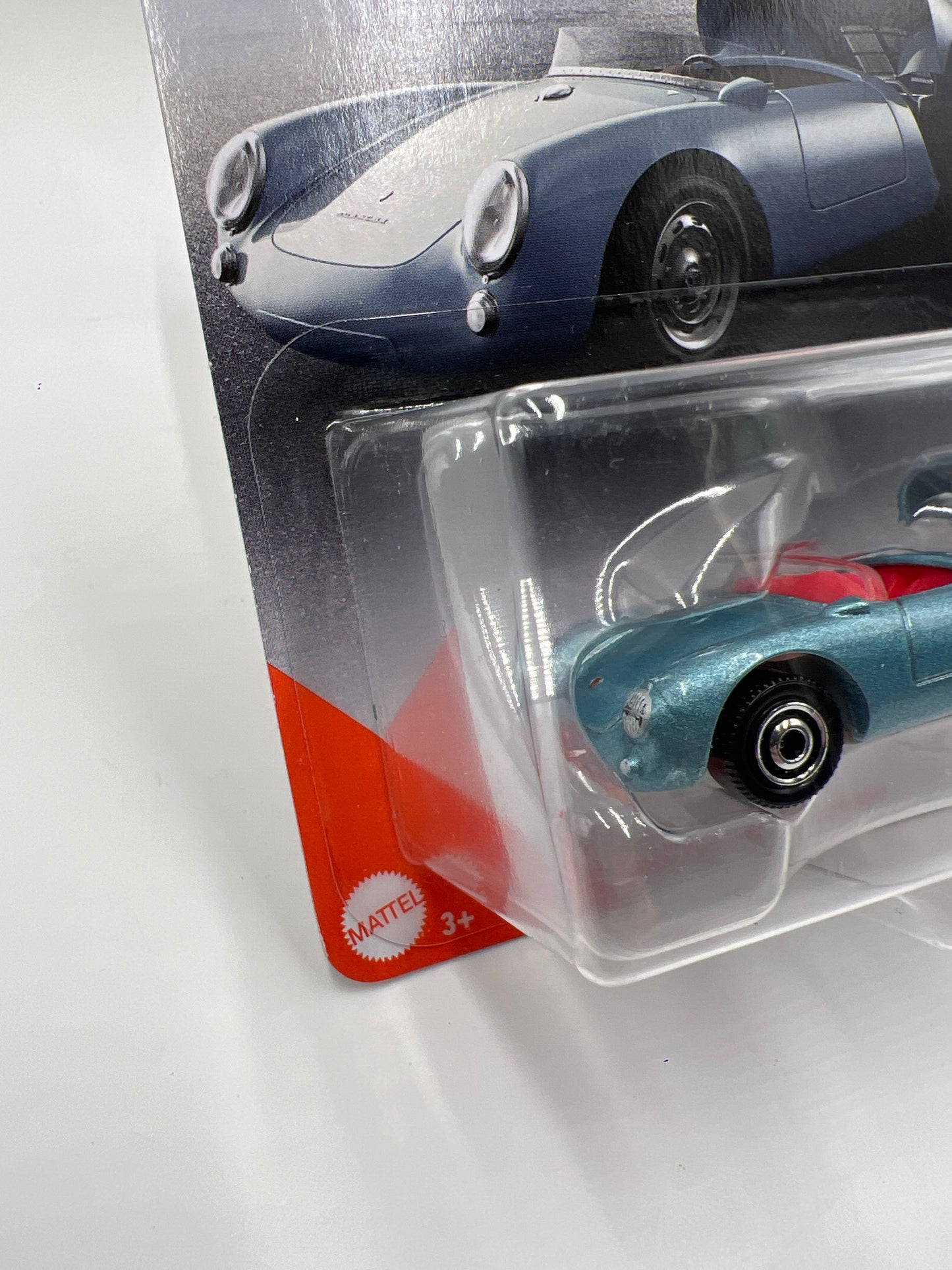 Matchbox Moving Parts 1955 Porsche 550 Spyder Light Blue 167M
