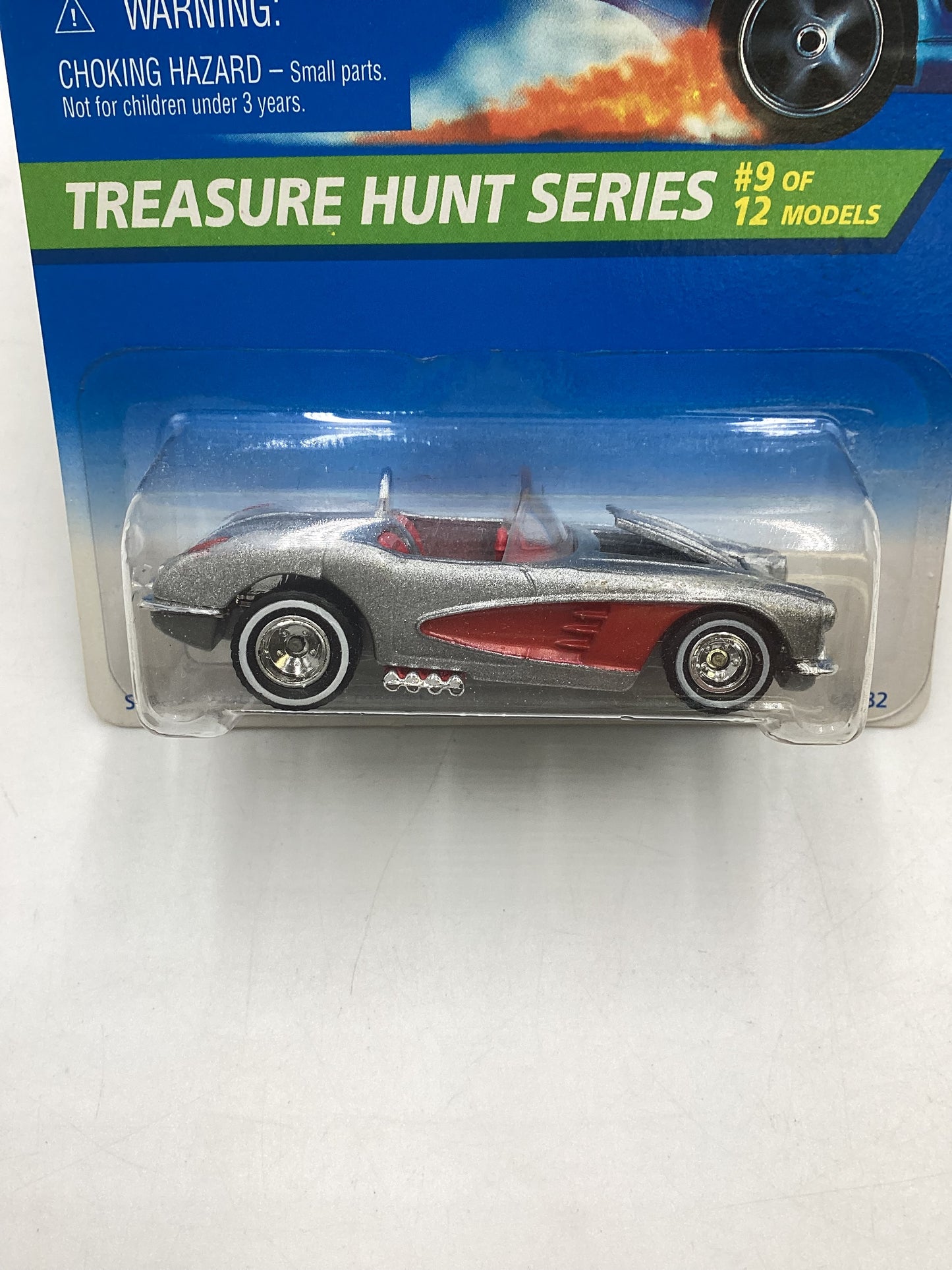 1996 Hot Wheels Treasure Hunt 9/12 58 Corvette #436 274E