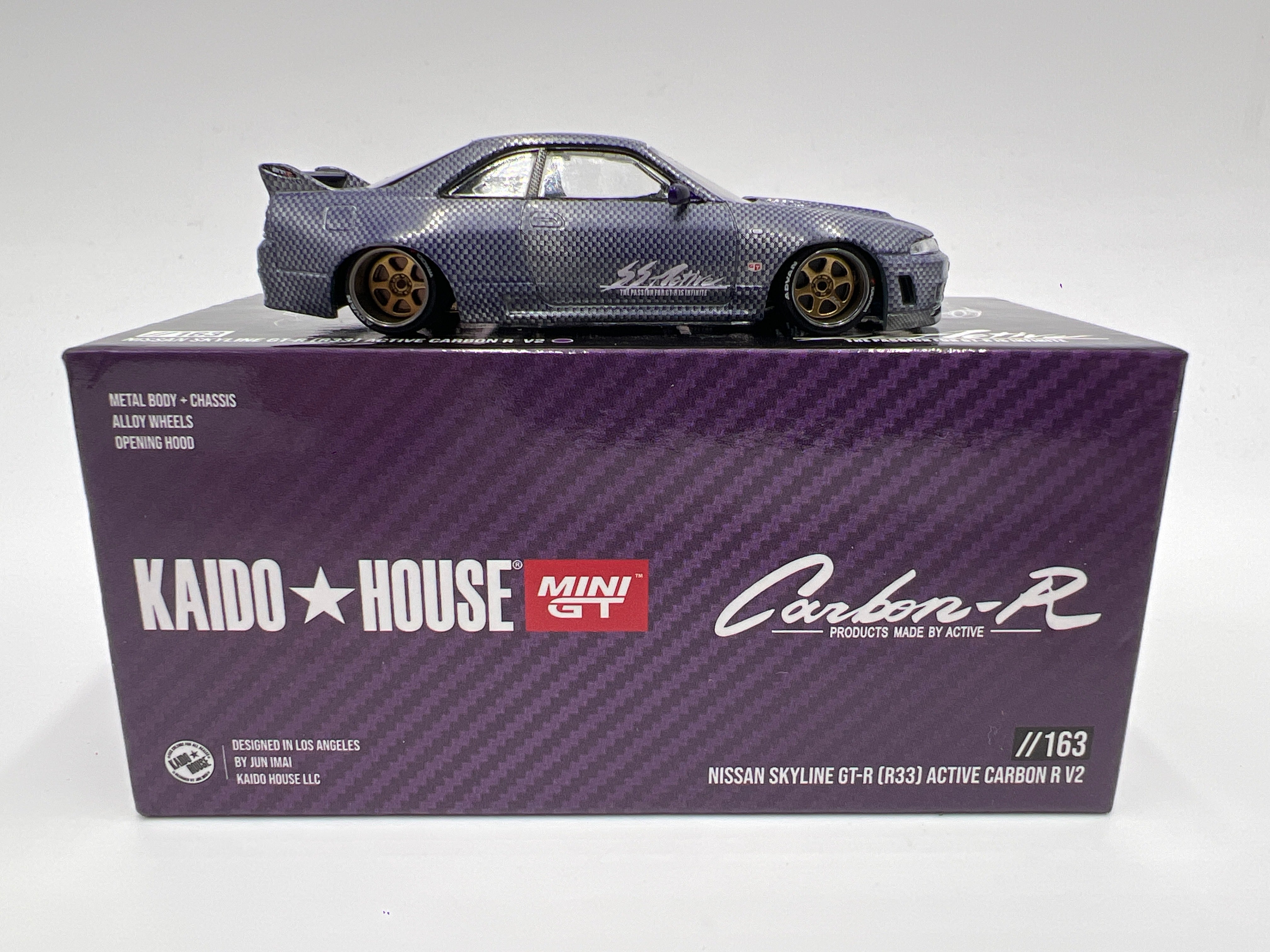 街道ハウス　Nissan Skyline GT-R (R33) チェイス Kaido House Nissan Skyline GT-R R33 HKS V1 - CHASE