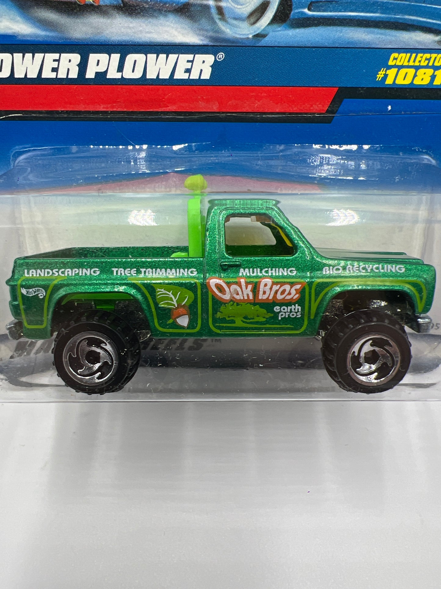 Hot Wheels Collector #1081 Power Plower Green 240F