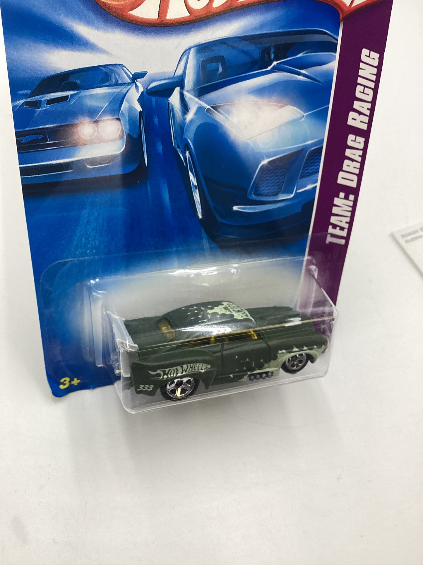 2008 Hot Wheels HW Team: Drag Racing #158 Jaded Dark Green
