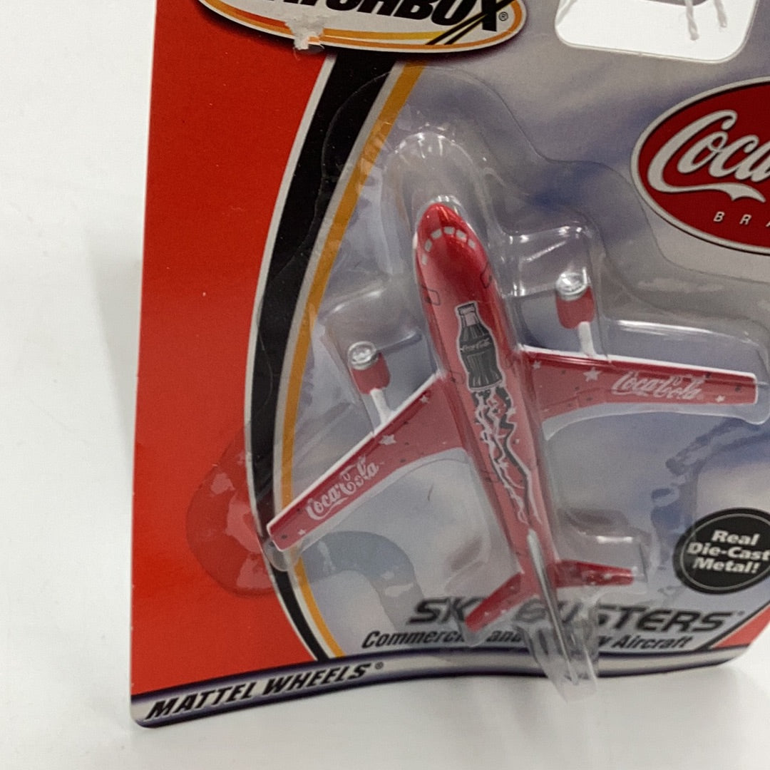 2000 Matchbox Sky Busters Coca Cola plane 113B