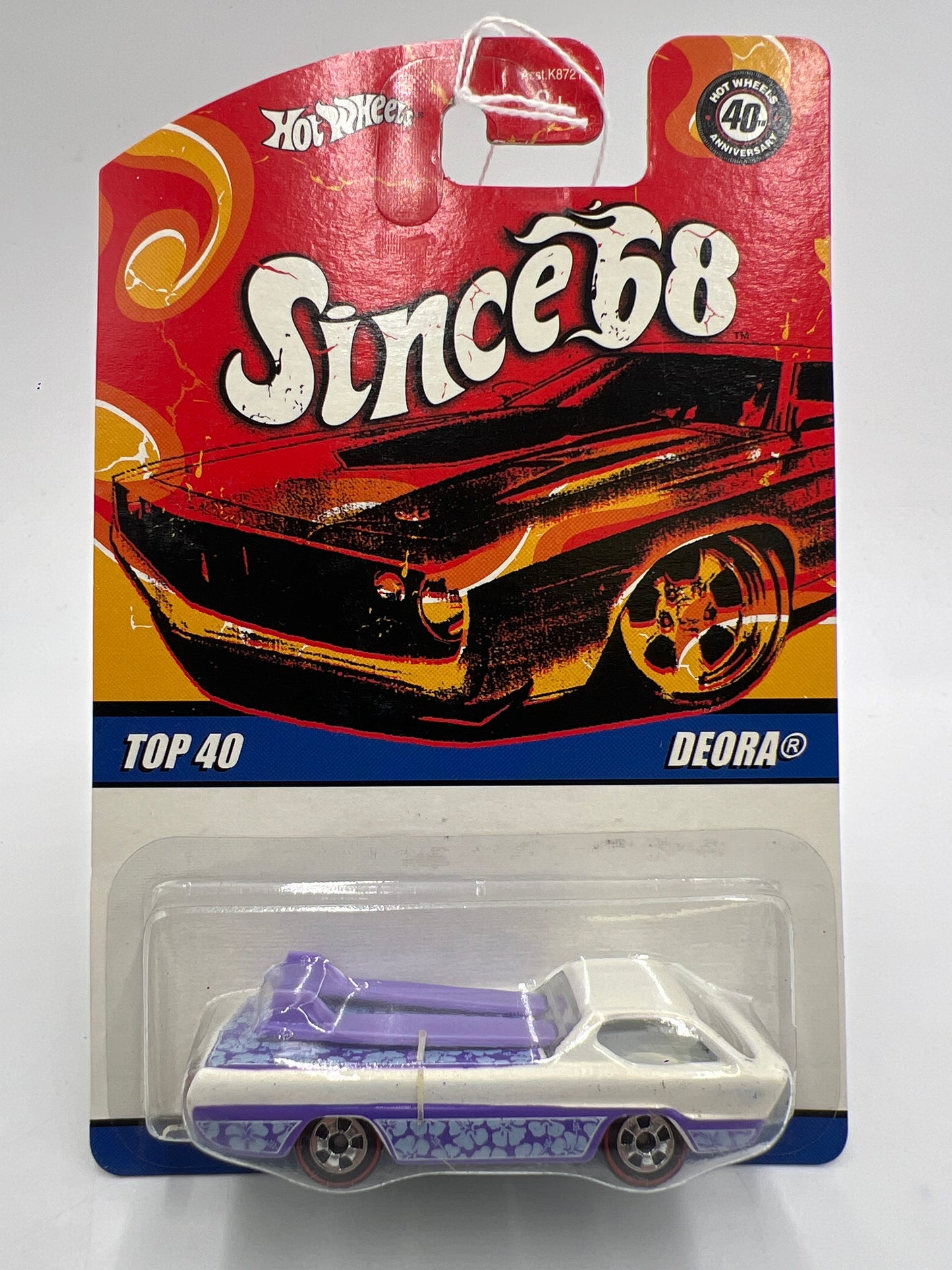 Hot Wheels Since 68 Top 40 #31 Deora White/Purple