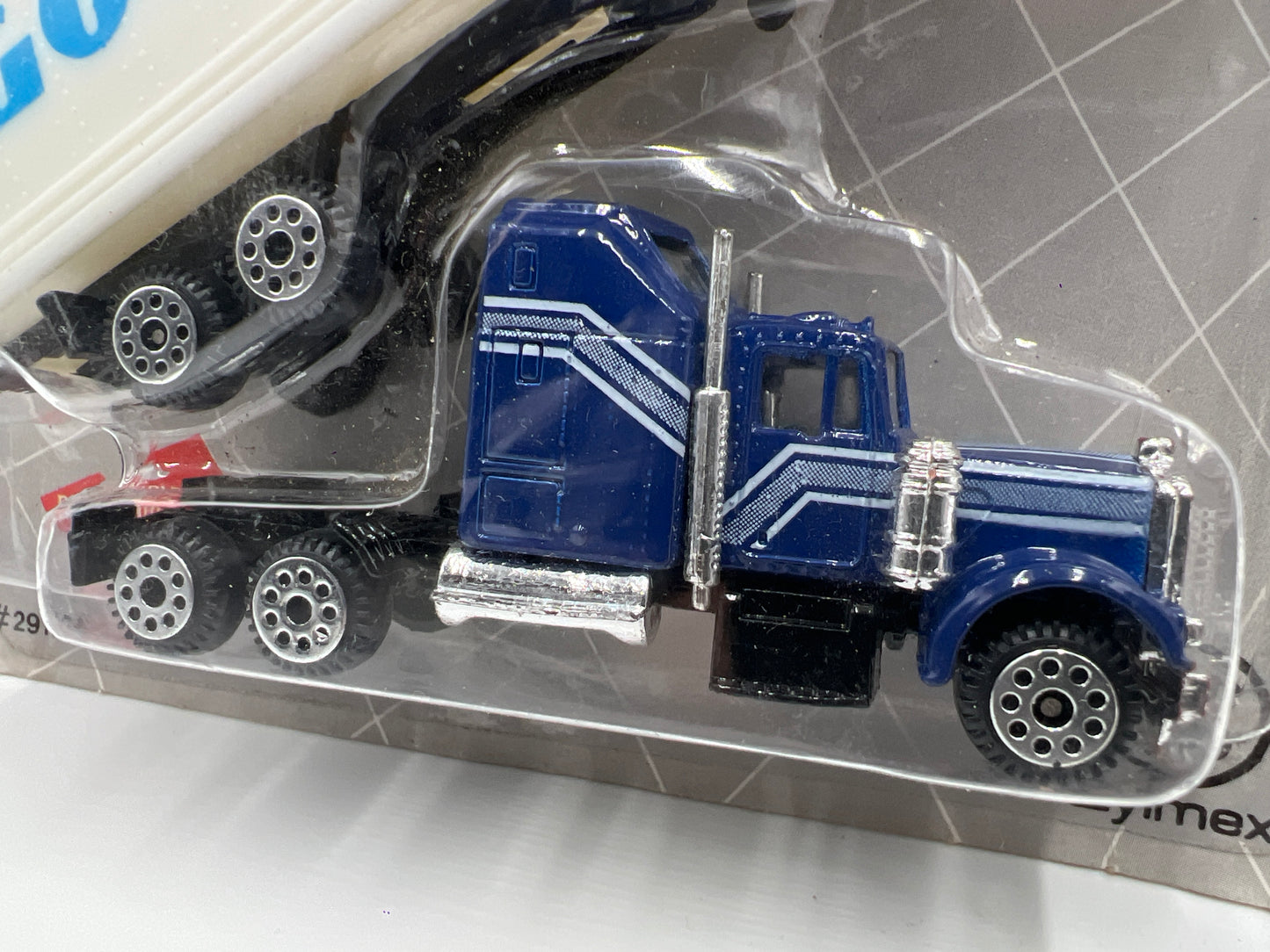 Zylmex HO Scale Model Big Rigs Kenworth Goodyear Blue/White SR