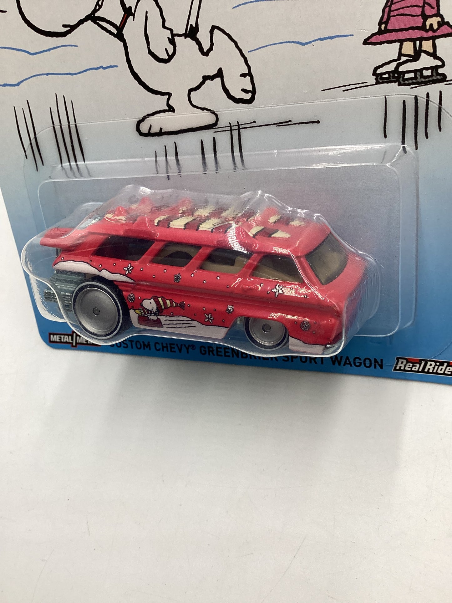 Hot Wheels Pop Culture Peanuts Custom Chevy Greenbrier Sport Wagon