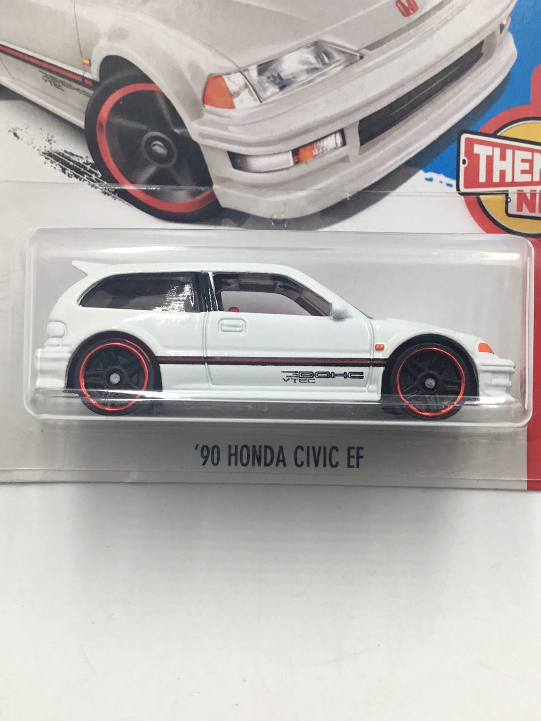 2017 hot wheels #330 90 Honda Civic EF white  CC4