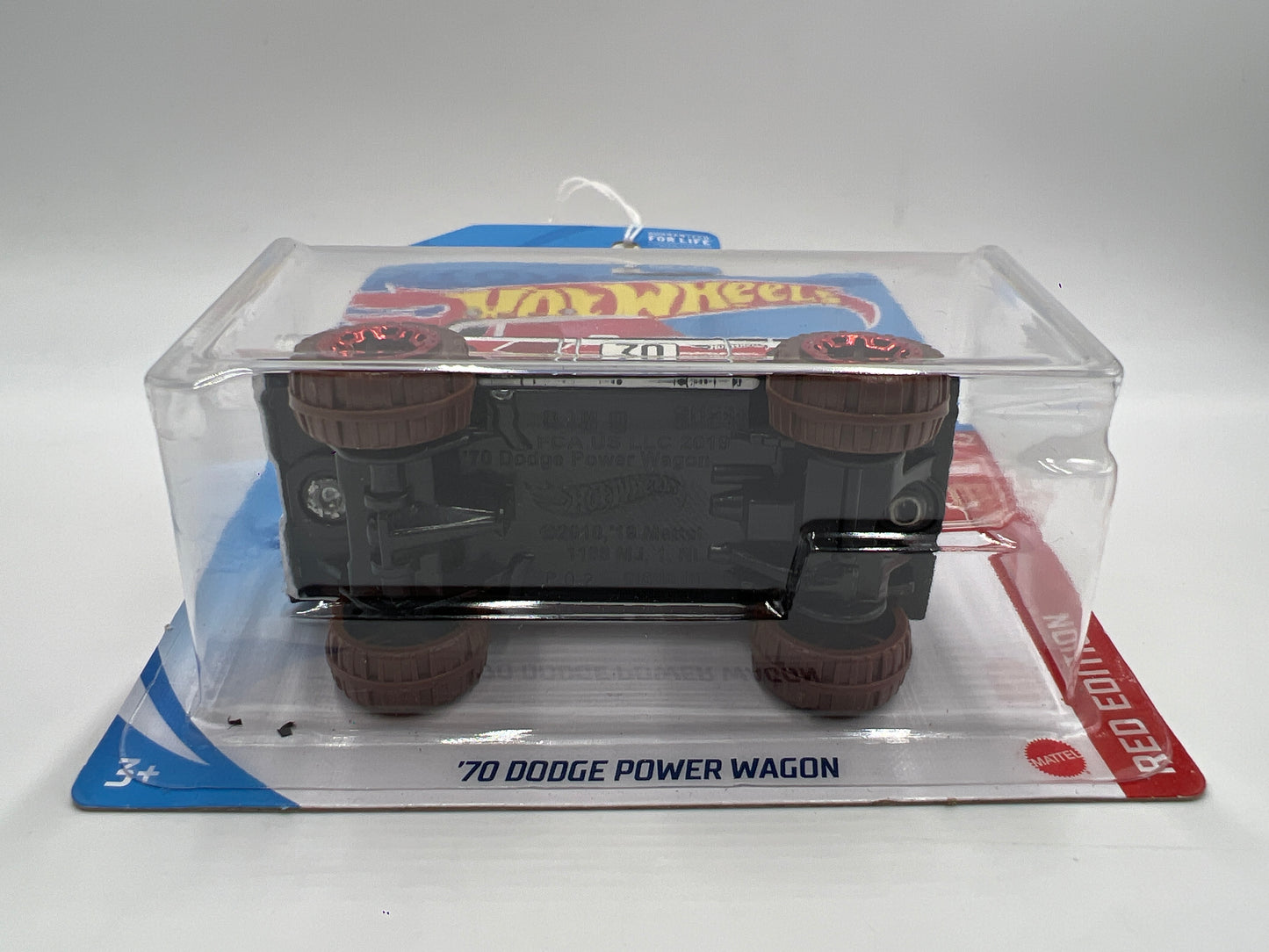 2021 Hot Wheels Target Exclusive Red Edition #3 70 Dodge Power Wagon White