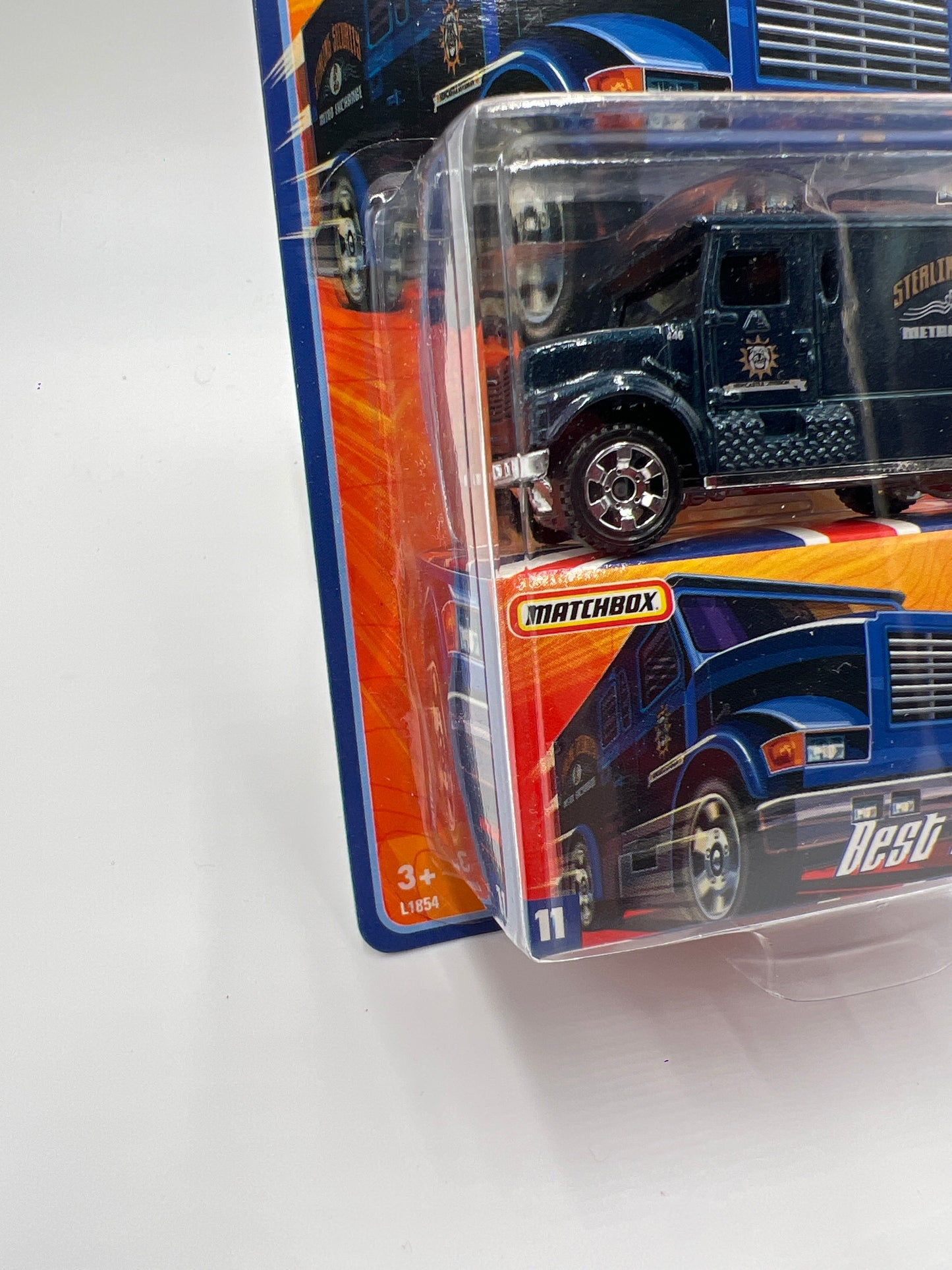 Matchbox Best Of British #11 International Armored Truck Dark Blue 172i