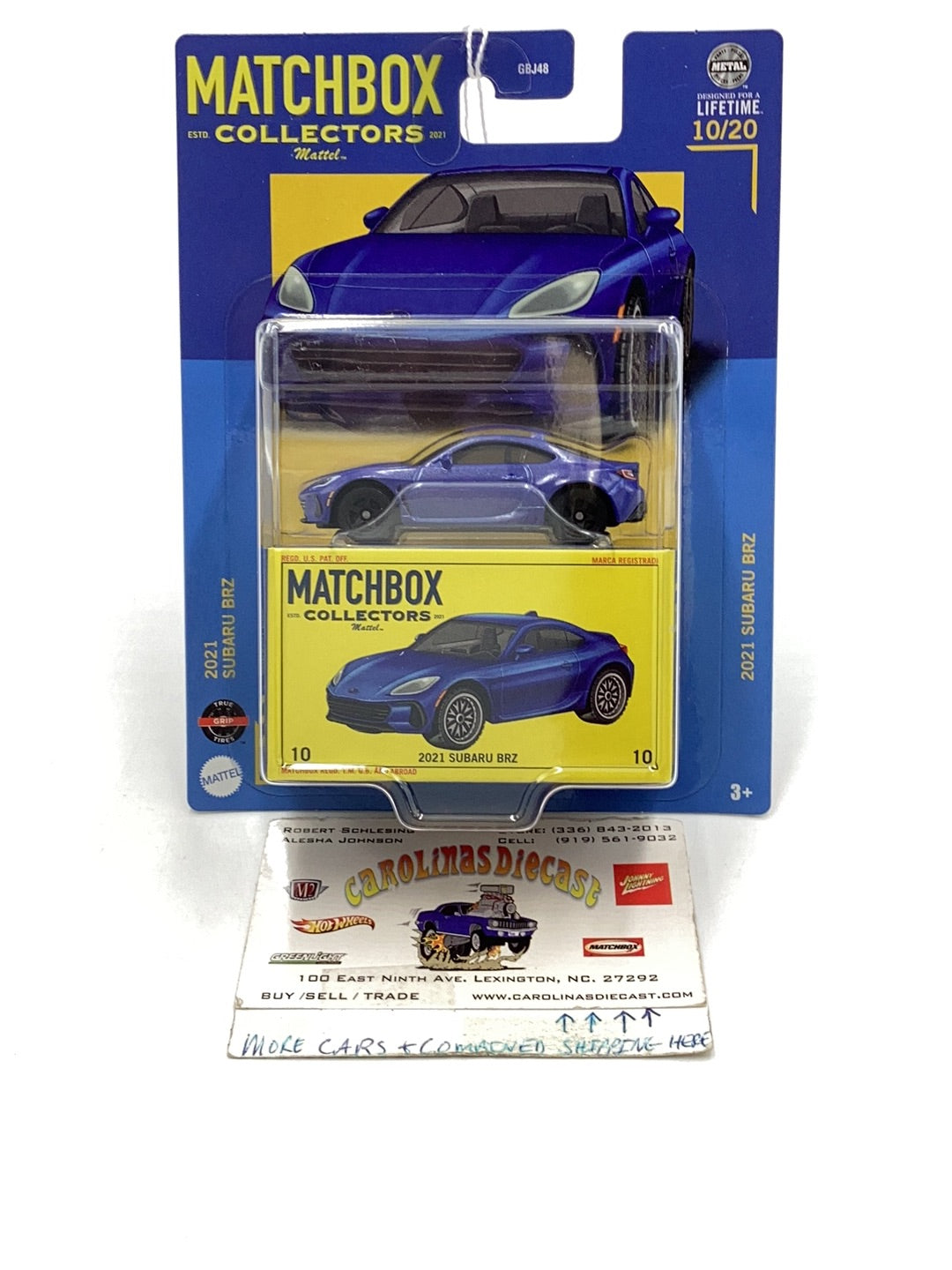 2024 Matchbox Collectors #10 2021 Subaru BRZ 170C