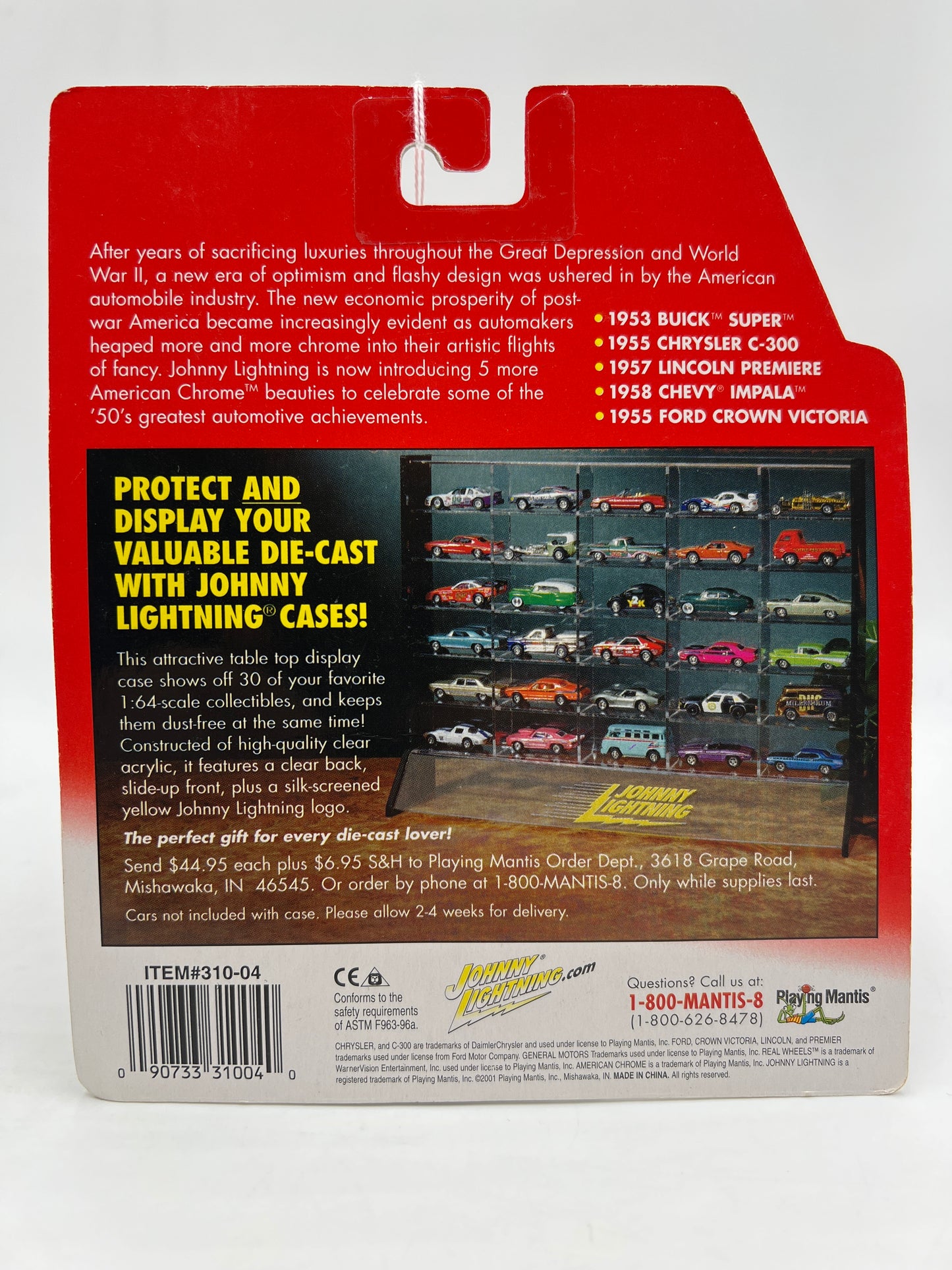 Johnny Lightning American Chrome 1953 Buick Super Convertible 220C