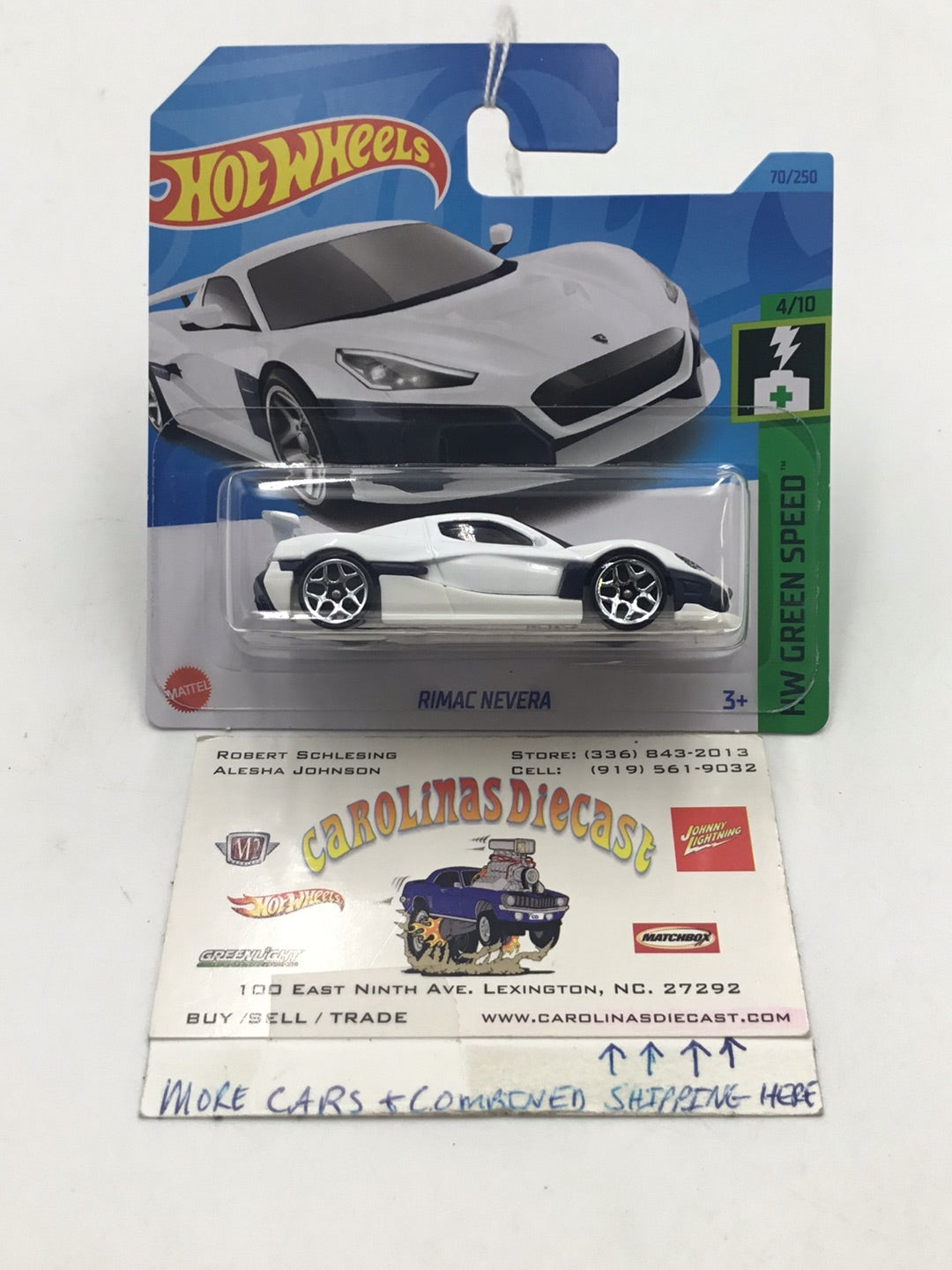 2023 hot wheels Short Card #70 Rimac Nevera 62i