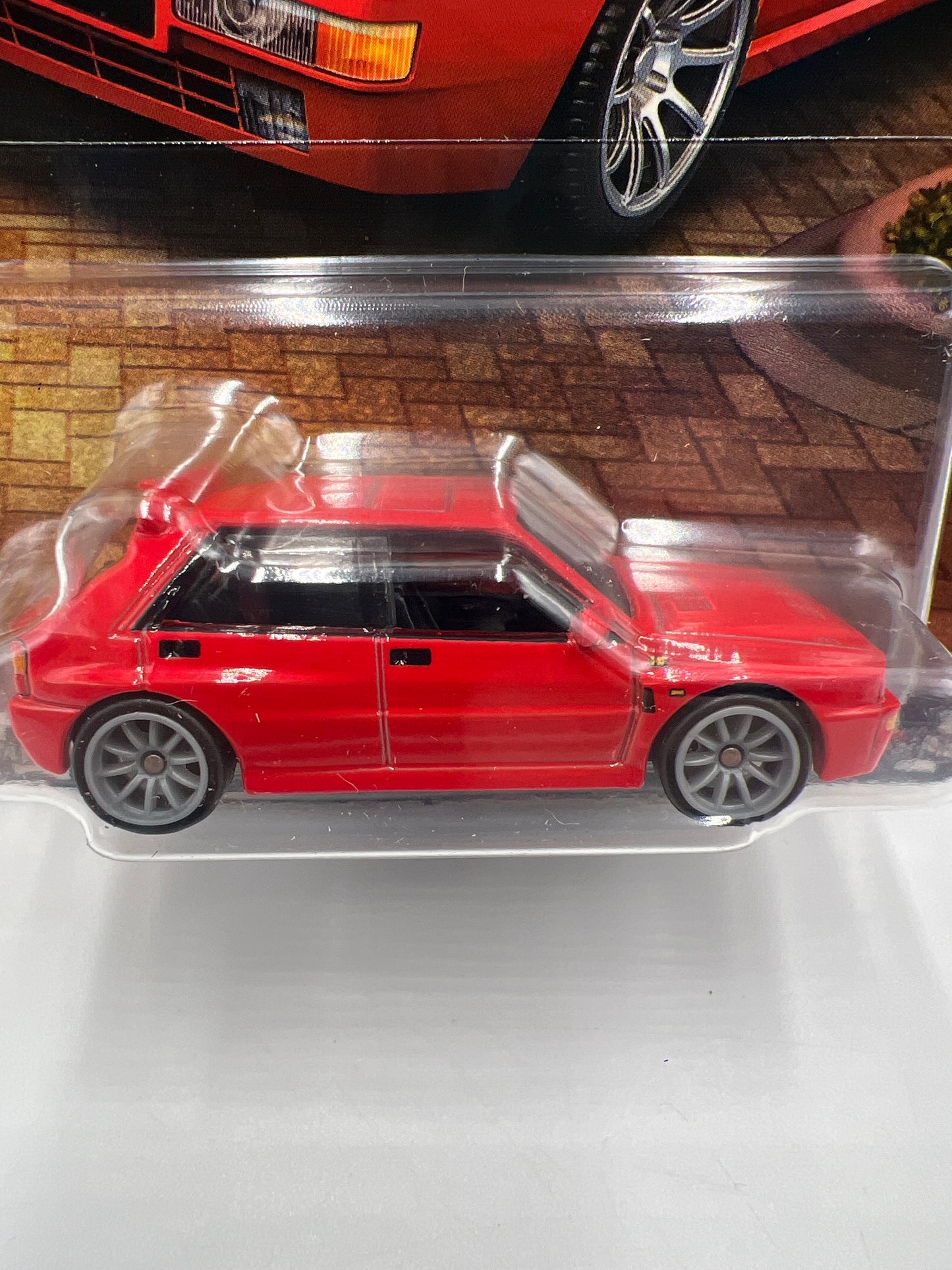 2025 Hot Wheels Premium Boulevard #117 Lancia Delta Integrale Red 263F