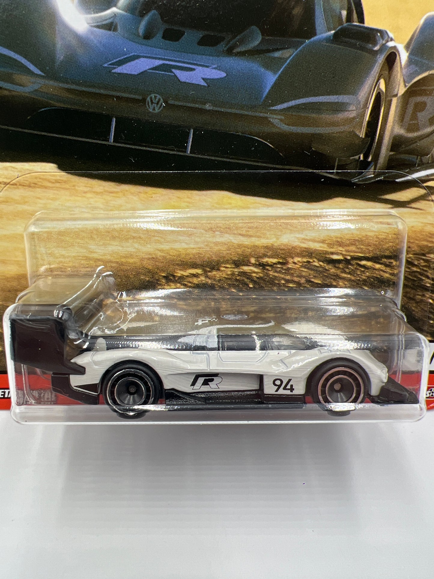 Hot Wheels Premium Thrill Climbers #5 Volkswagen ID R White
