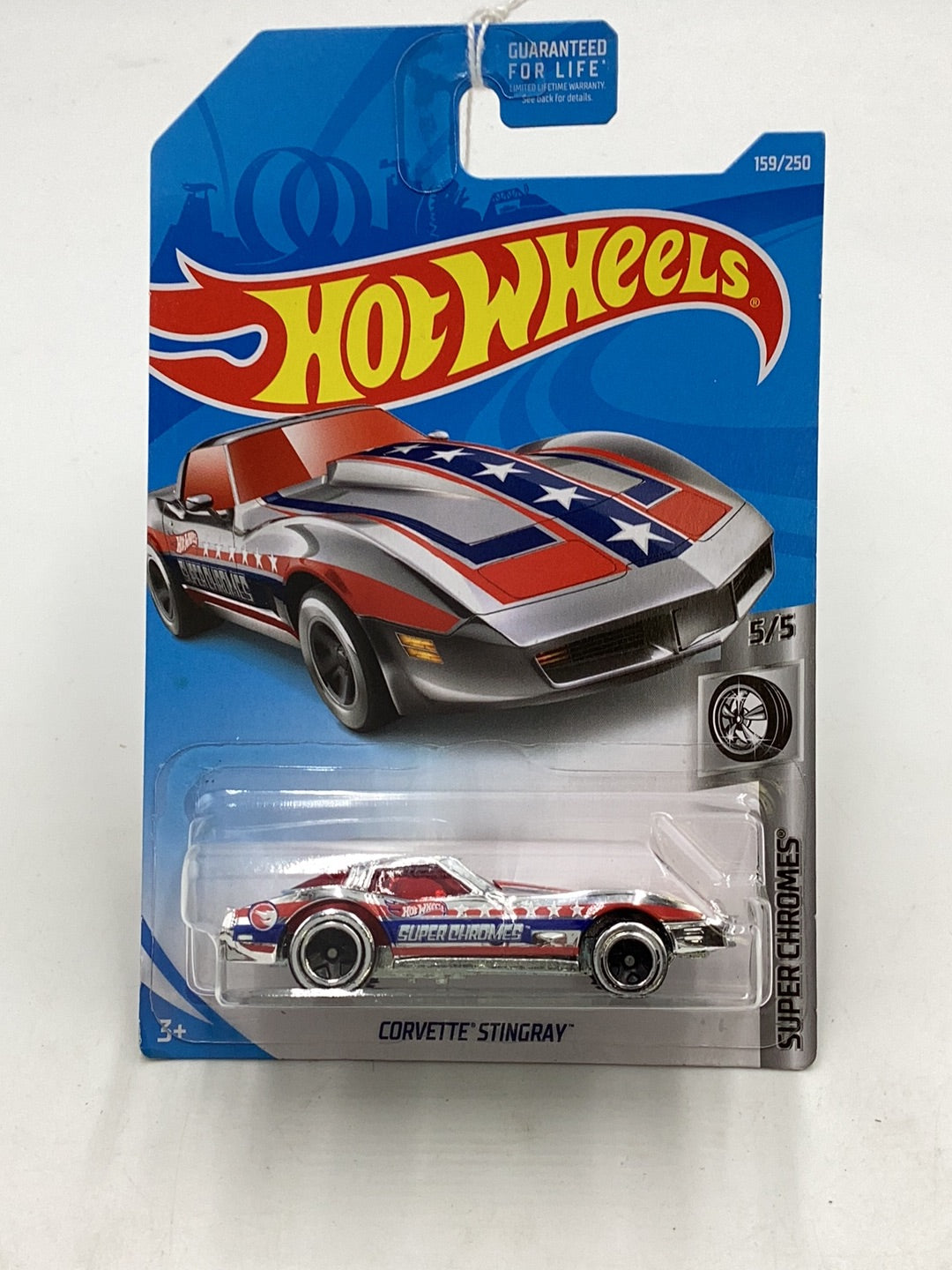 2019 Hot Wheels #159 corvette stingray Treasure Hunt 274A