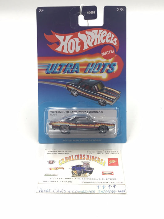 Hot wheels Ultra Hots 68 Plymouth barracuda formula S 2/8 154F