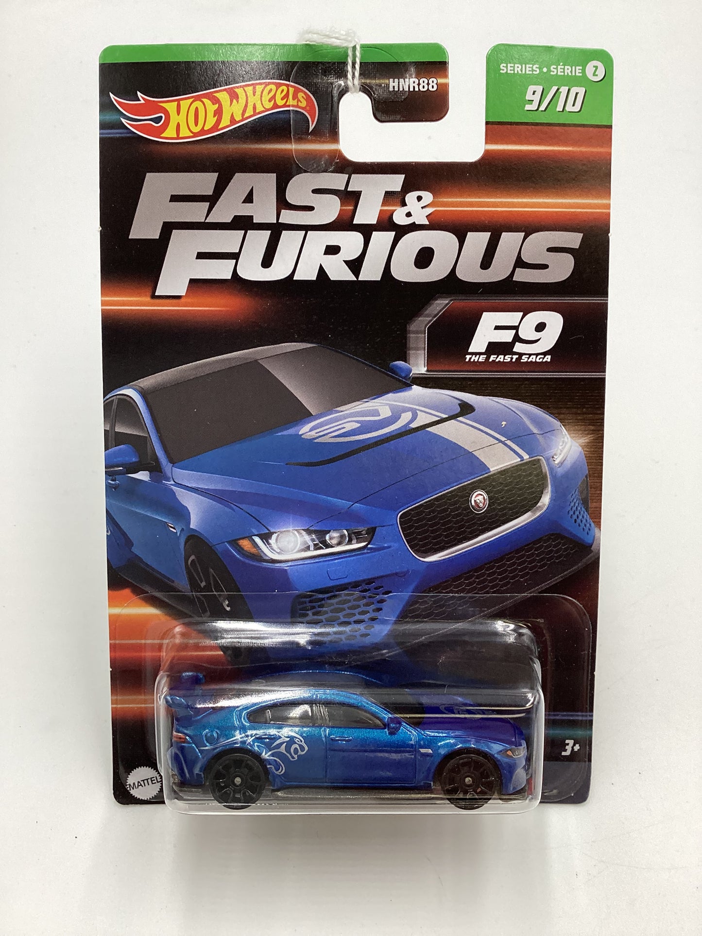 2023 Hot wheels Fast and Furious Series 2 #9 Jaguar XE SV Project 8 Blue 69C